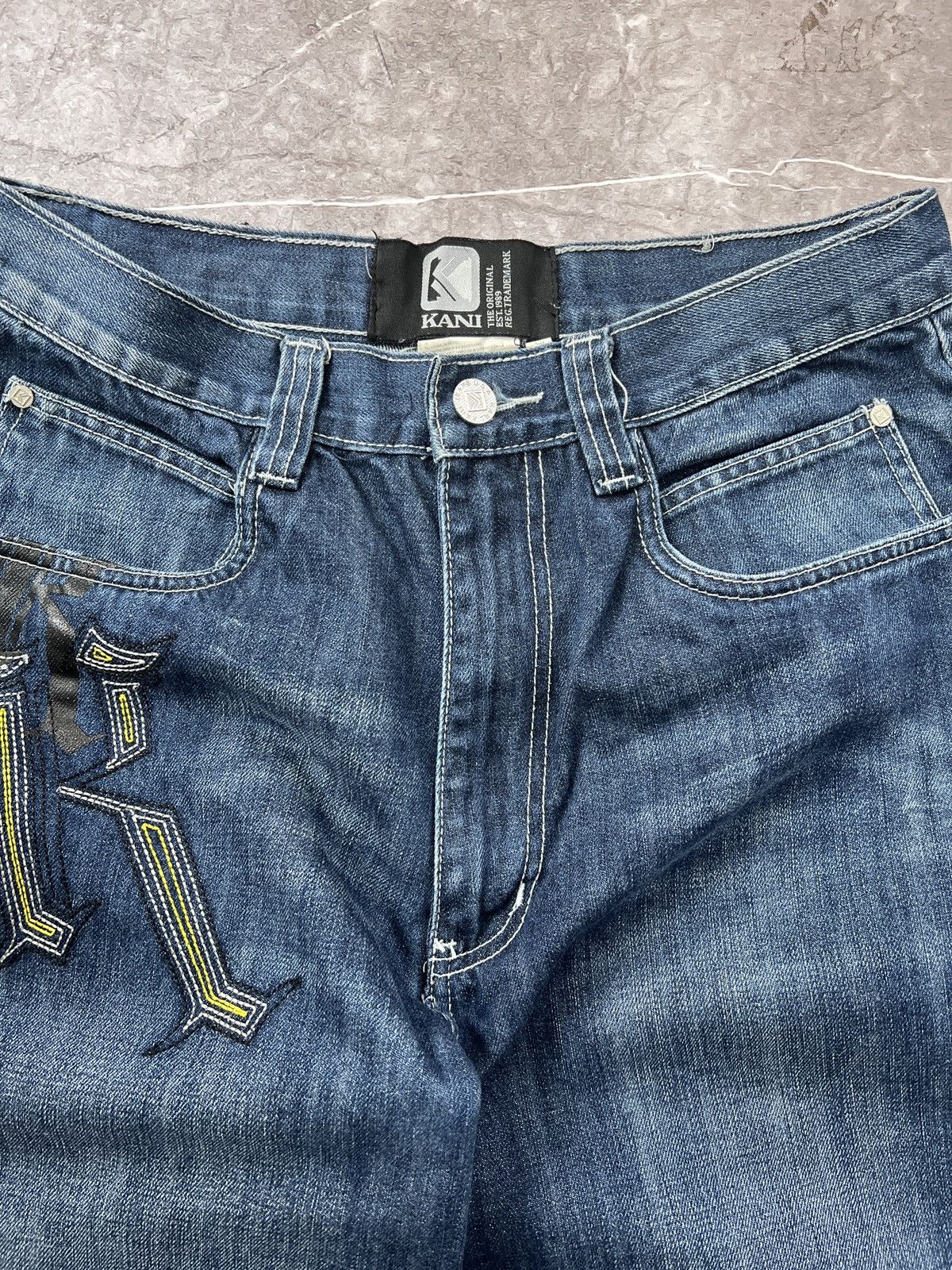 Karl Kani Vintage baggy Karl Kani wide leg pants jeans y2k Size US 30 / EU 46 - 4 Thumbnail