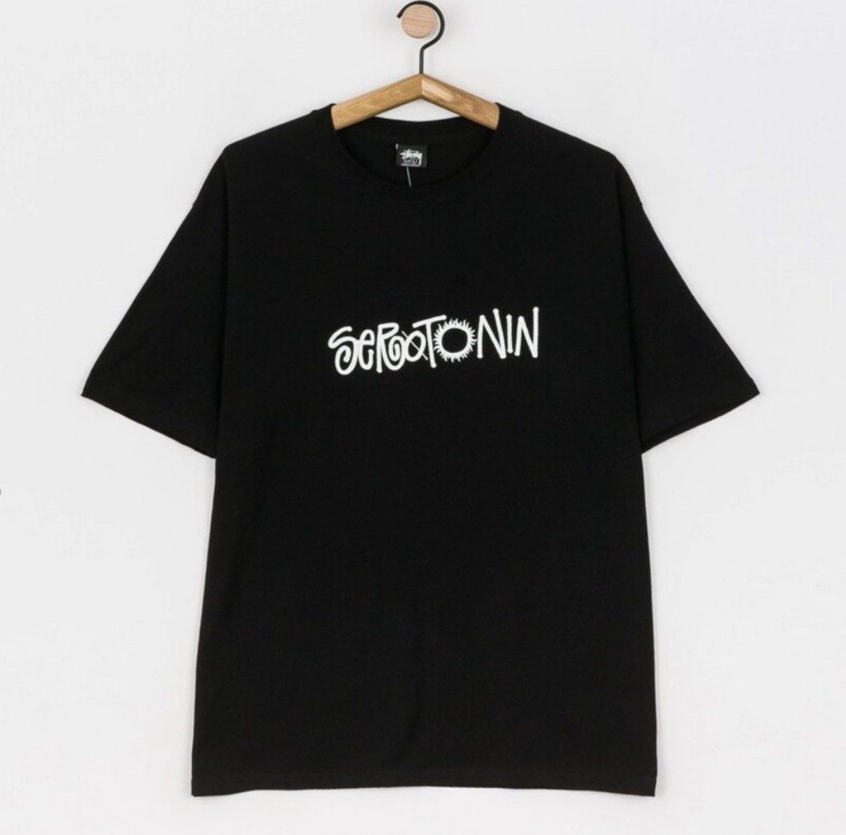 Stussy AUTHENTIC STUSSY SERATONIN T SHIRT TEE IN BLACK Size US L / EU 52-54 / 3 - 1 Thumbnail