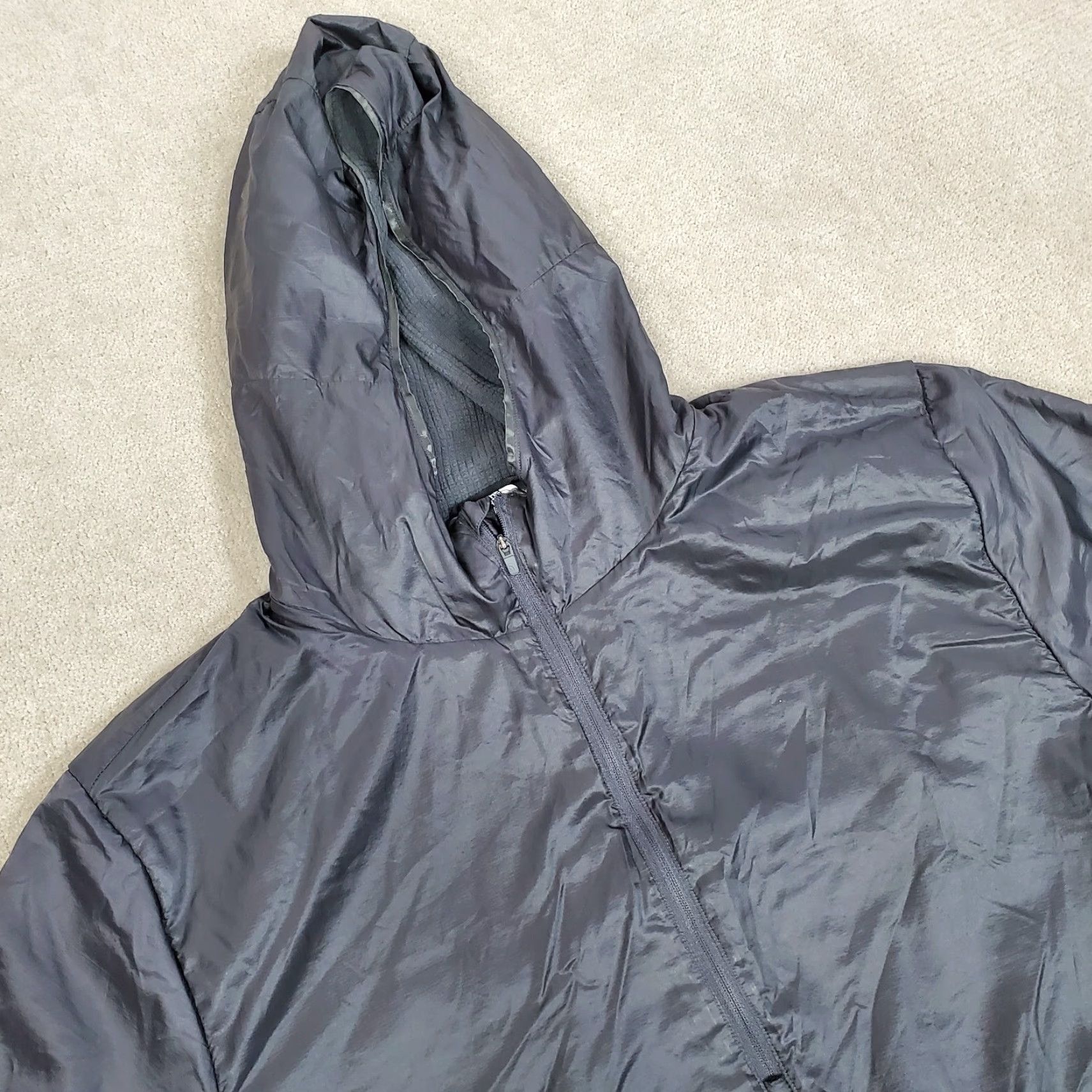 The North Face The North Face Jacket Mens M Black Windbreaker Coat Waffle Thermal Hooded Size US M / EU 48-50 / 2 - 2 Thumbnail