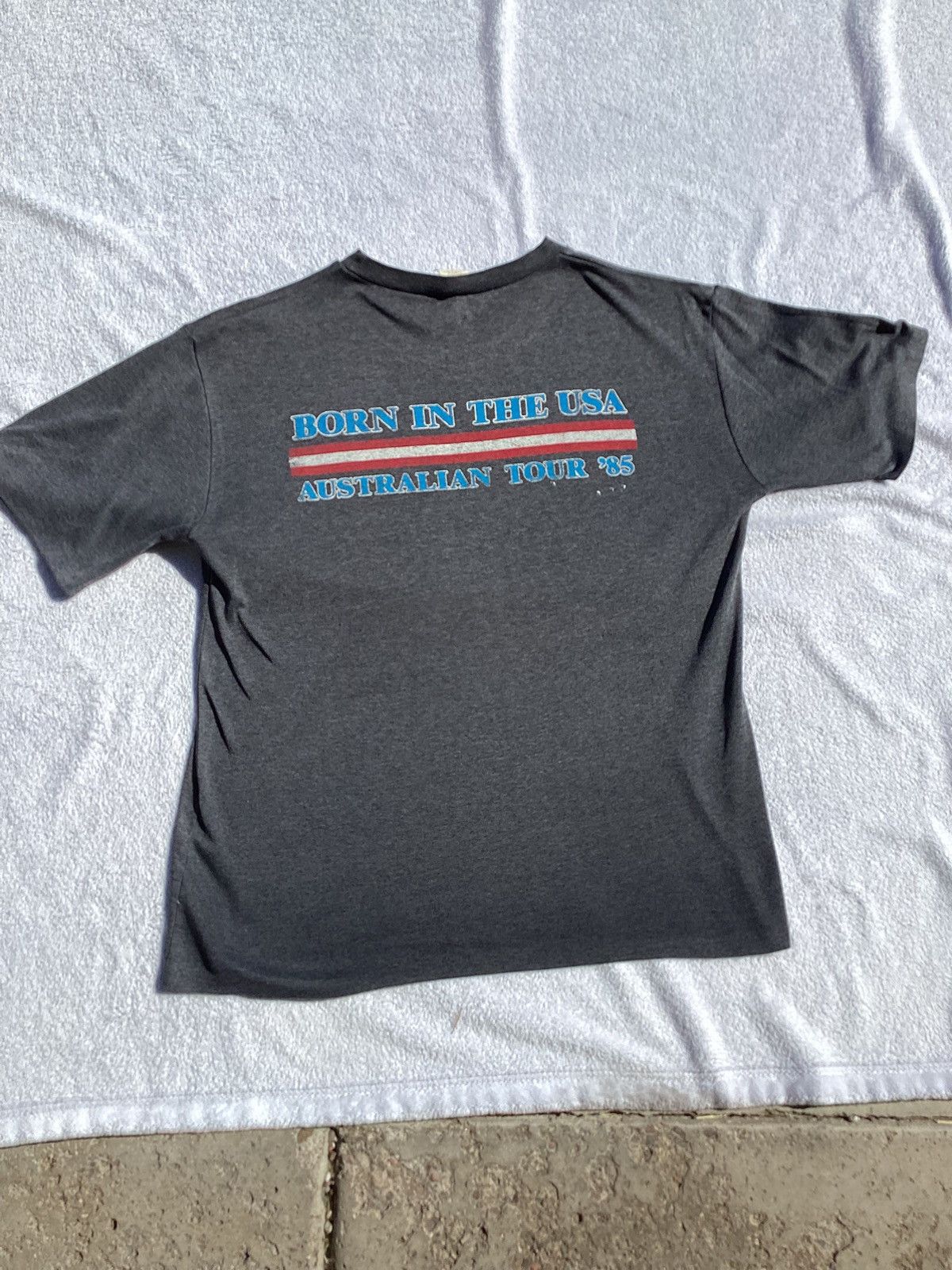 Other Vtg 85 Bruce Springsteen East Street band Australian band T Size US M / EU 48-50 / 2 - 3 Thumbnail