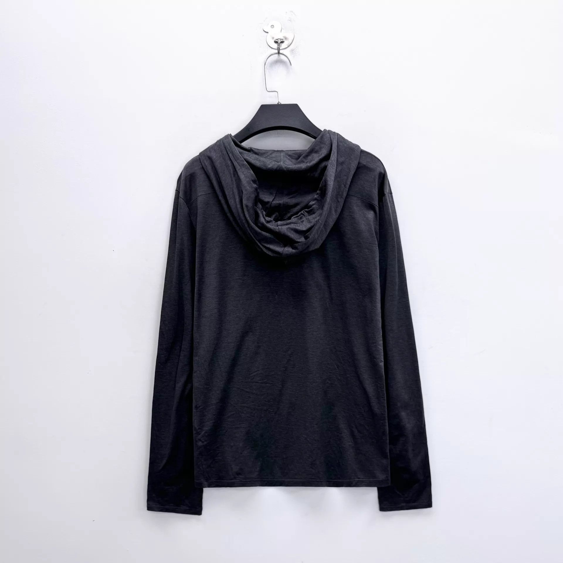 Dior Dior Dark Gray Embroidered Logo Hoodie XS 99 New Size US XS / EU 42 / 0 - 2 Thumbnail