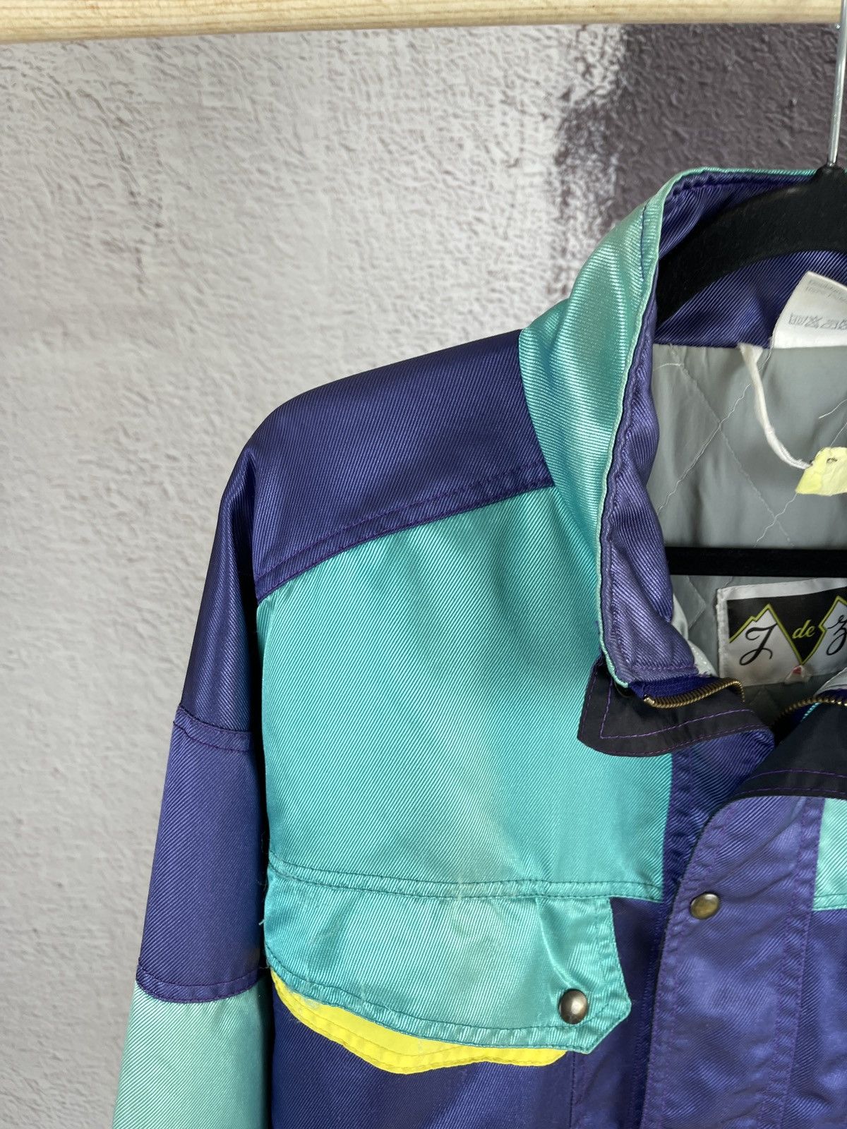 Vintage Vintage 70s NSR racing colour blocked cropped jacket Size US M / EU 48-50 / 2 - 11 Thumbnail
