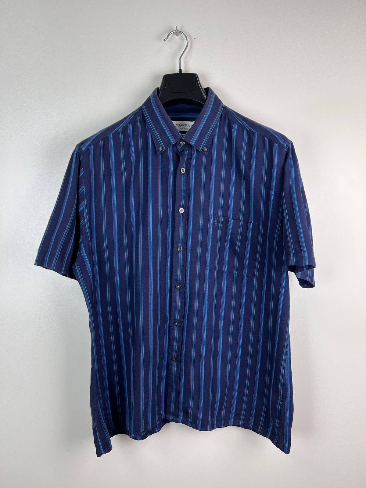 Yves Saint Laurent Yves Saint Laurent vintage shirt size XL Size US XL / EU 56 / 4 - 1 Thumbnail