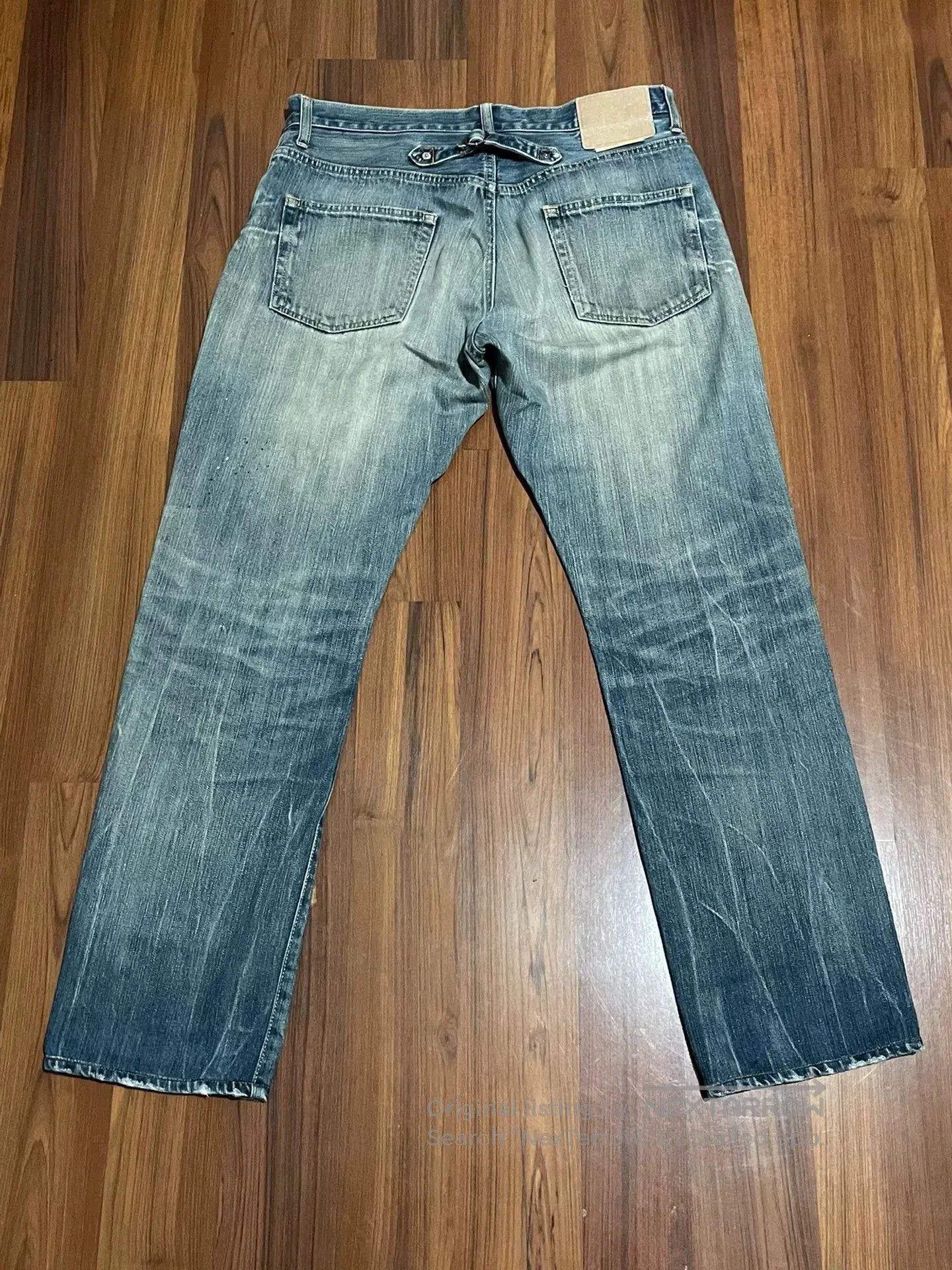 Sophnet. SOPHNET Japanese Wash Distressed Jeans. Size US 32 / EU 48 - 2 Thumbnail