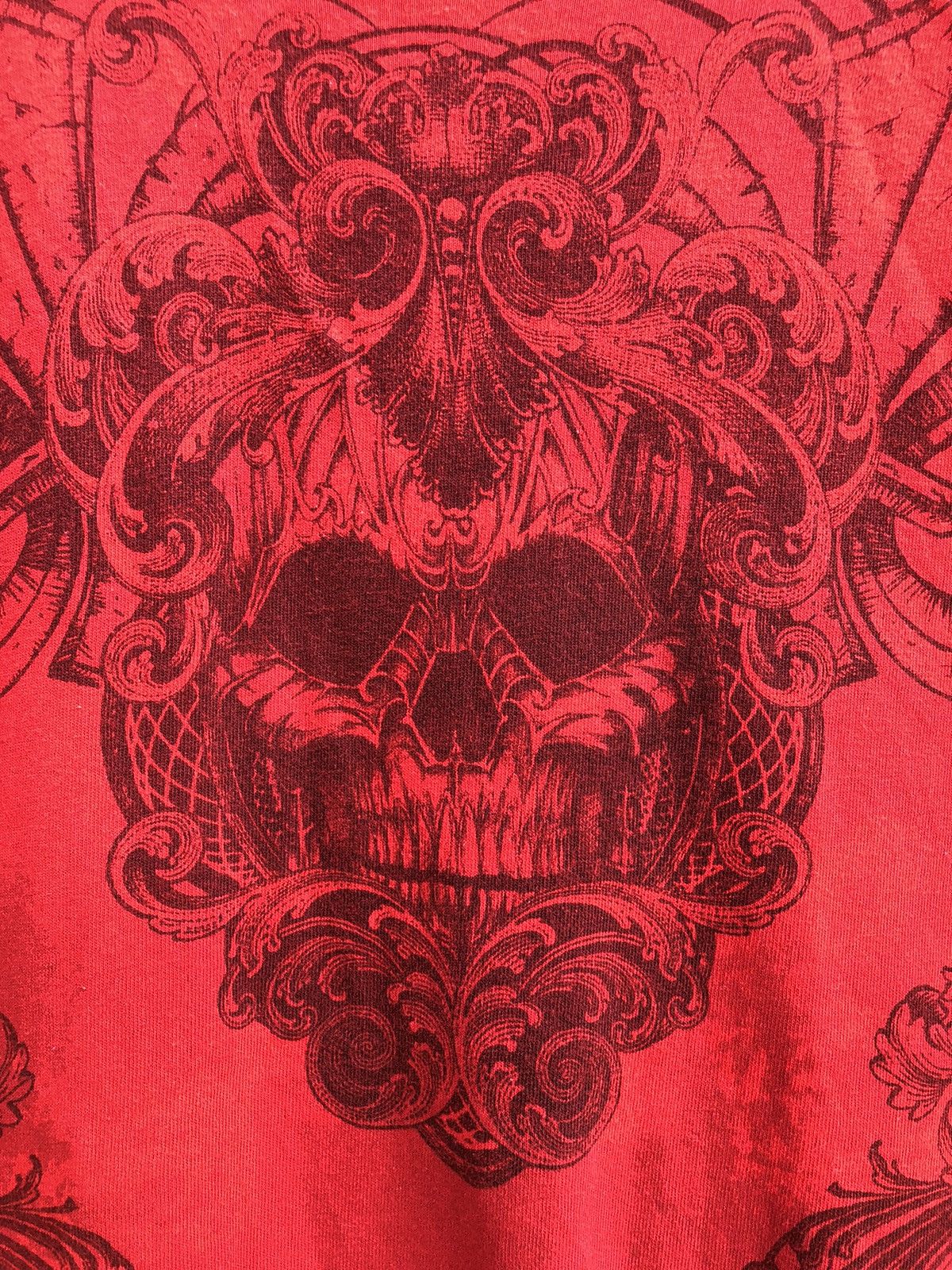 Affliction Vintage Y2K OVP MMA Elite Skulls Gothic Tee Size US L / EU 52-54 / 3 - 7 Thumbnail