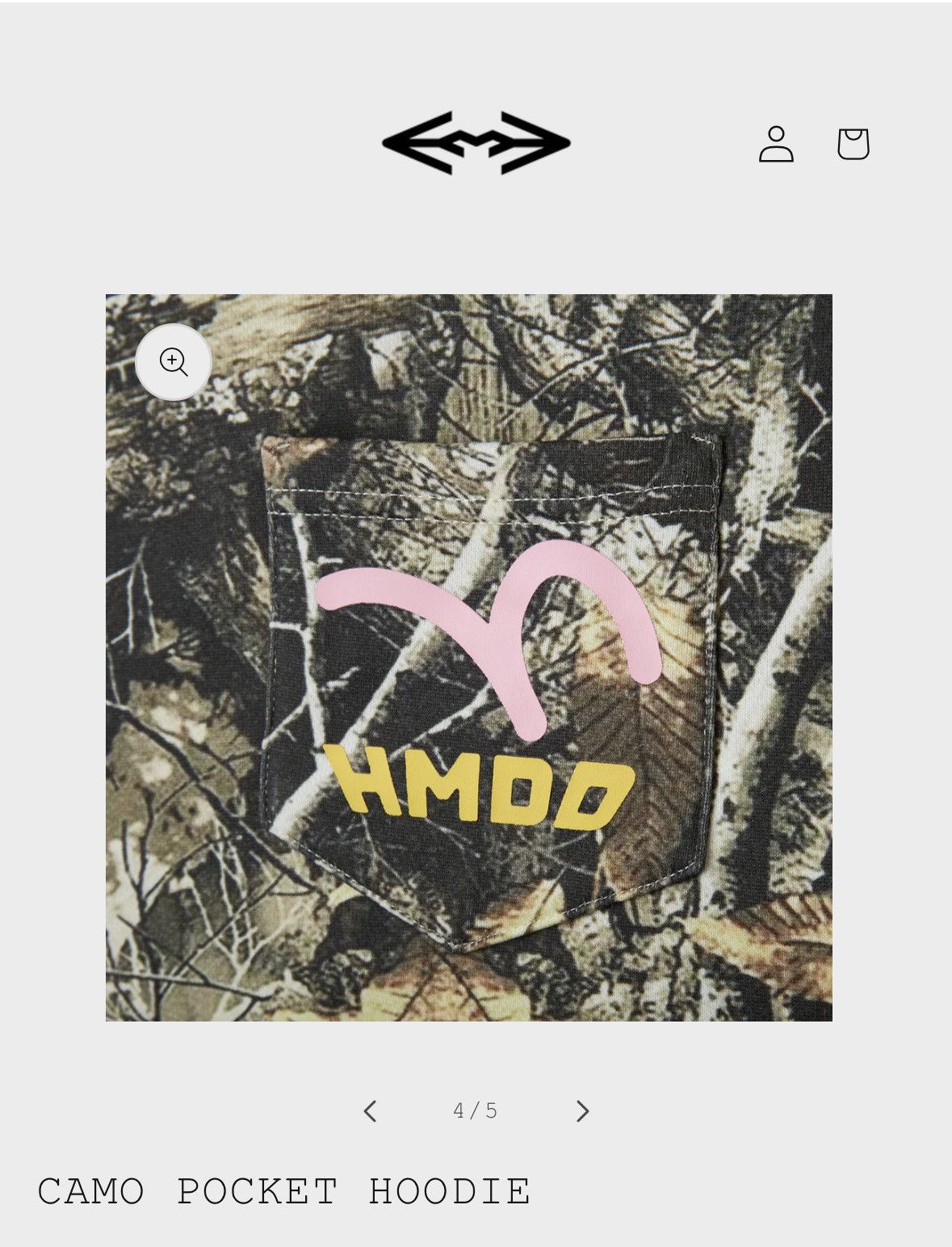 HMDD HMDD CAMO POCKET HOODIE Size US L / EU 52-54 / 3 - 4 Thumbnail