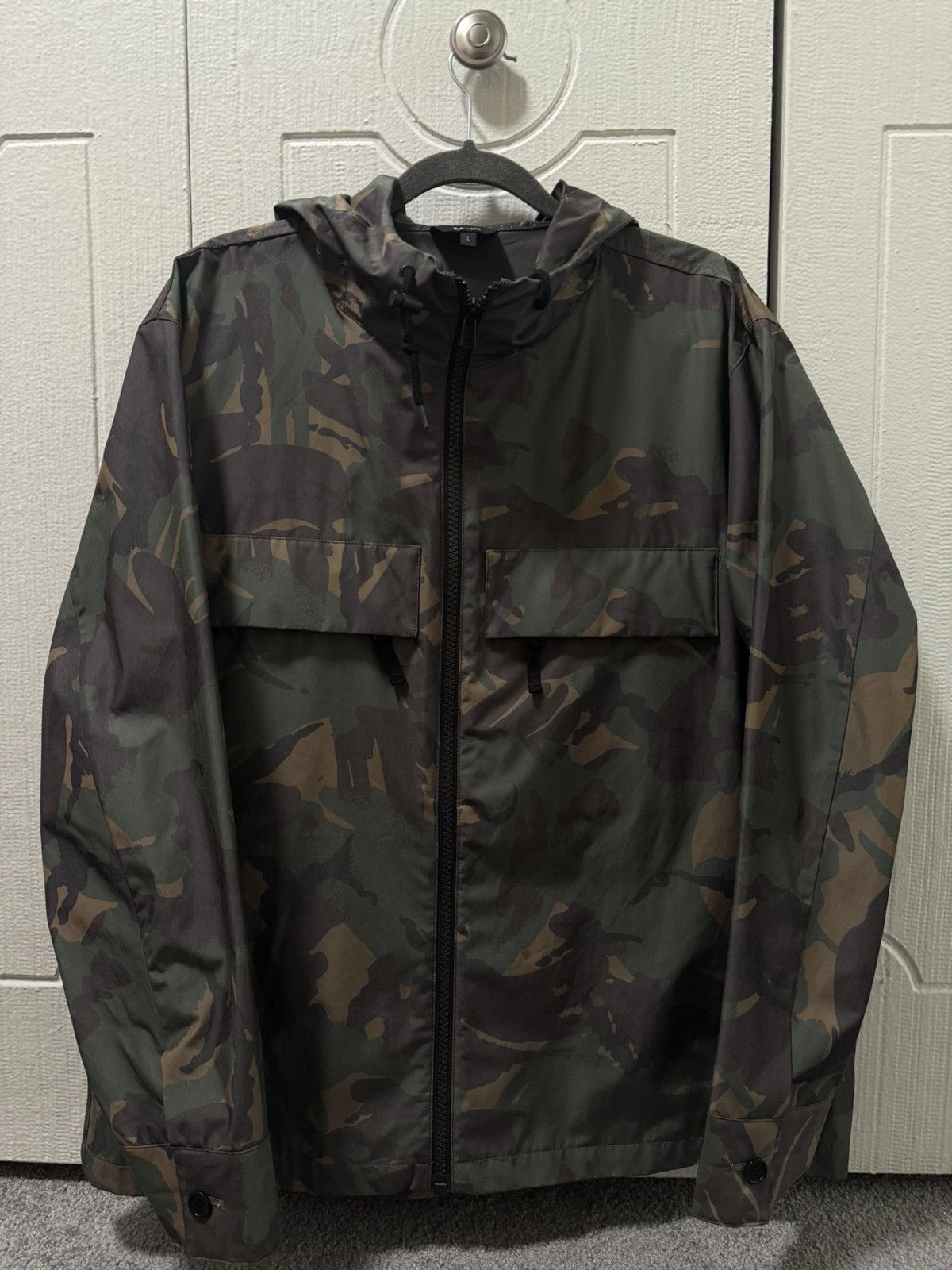 A.P.C Camo Raincoat/Windbreaker