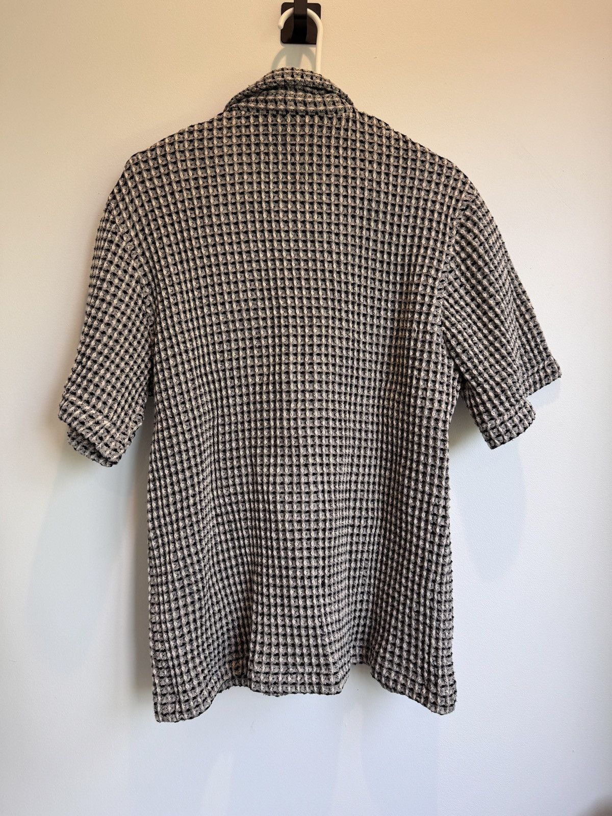 Kith Kith Geometric Diamond SS Boxy Collared Overshirt Black M Size US M / EU 48-50 / 2 - 7 Thumbnail