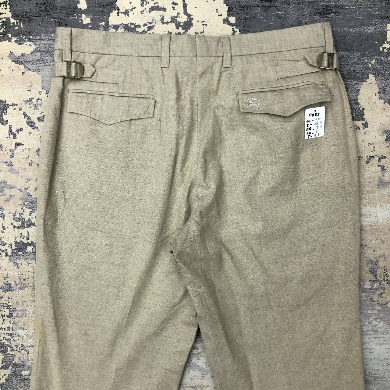 Burberry P452 BURBERRY LONDON CASUAL PANTS Size US 34 / EU 50 - 4 Thumbnail