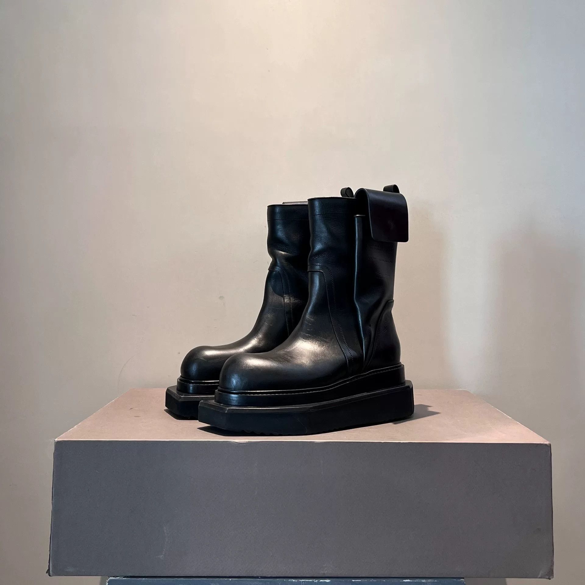 Rick Owens rick owens luxury cargo high-top boots Size US 8 / EU 41 - 1 Thumbnail