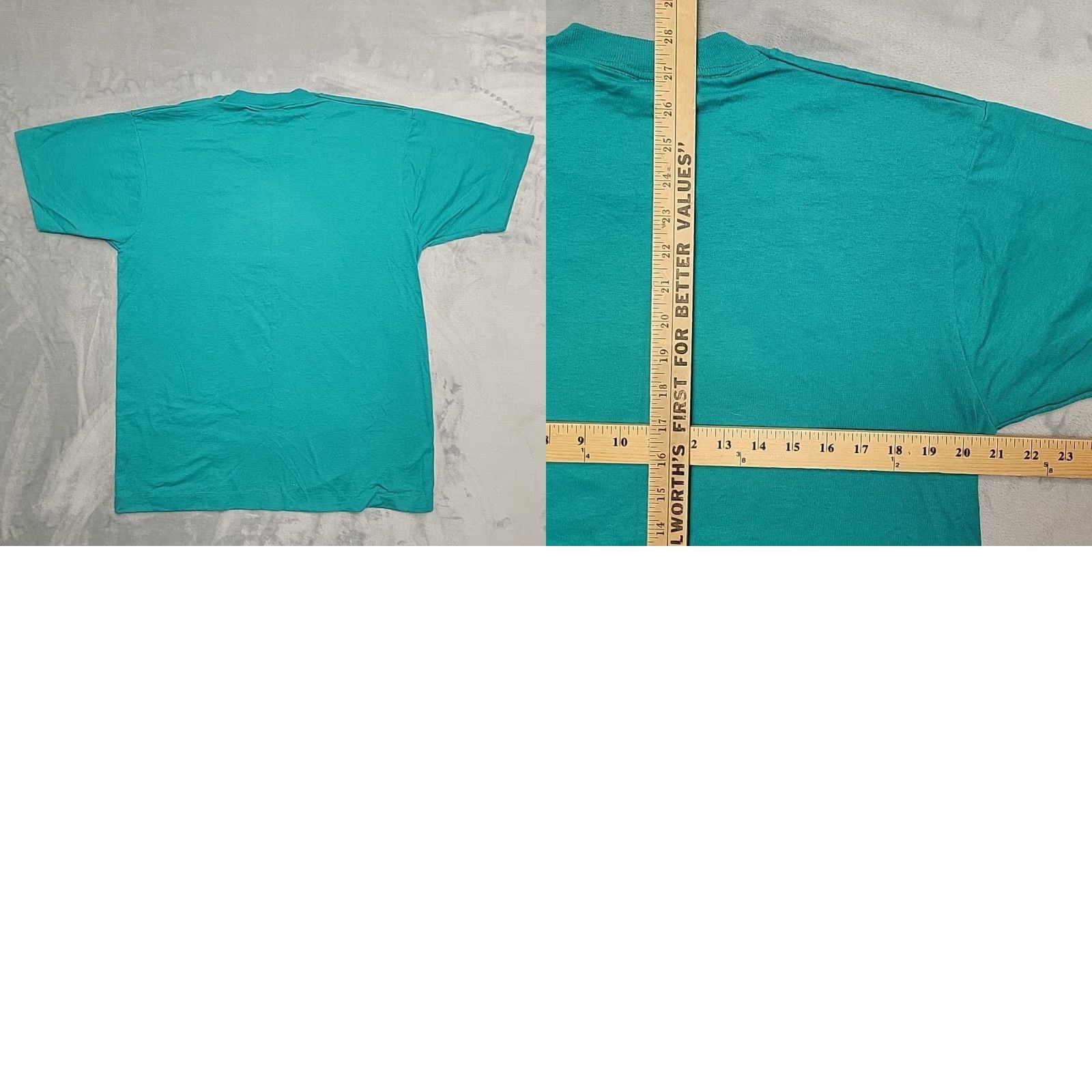 Vintage VINTAGE Central Washington State Fair Shirt Men L Green USA Made Short Sleeve Crew Neck Graphic Print 100% Cotton Polyester Size US L / EU 52-54 / 3 - 8 Thumbnail