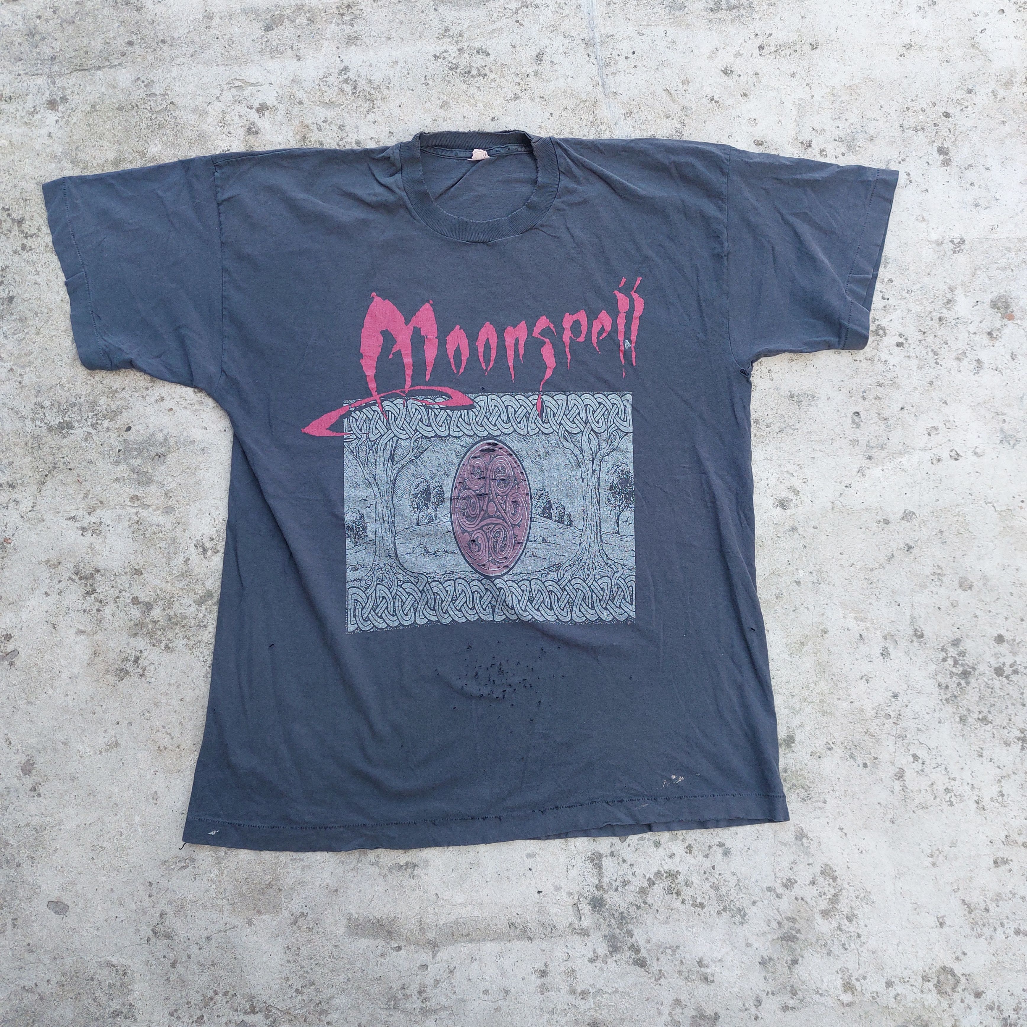 Band Tees × Vintage moonspell out of the dark 1996 distressed vintage tshirt Size US L / EU 52-54 / 3 - 1 Thumbnail