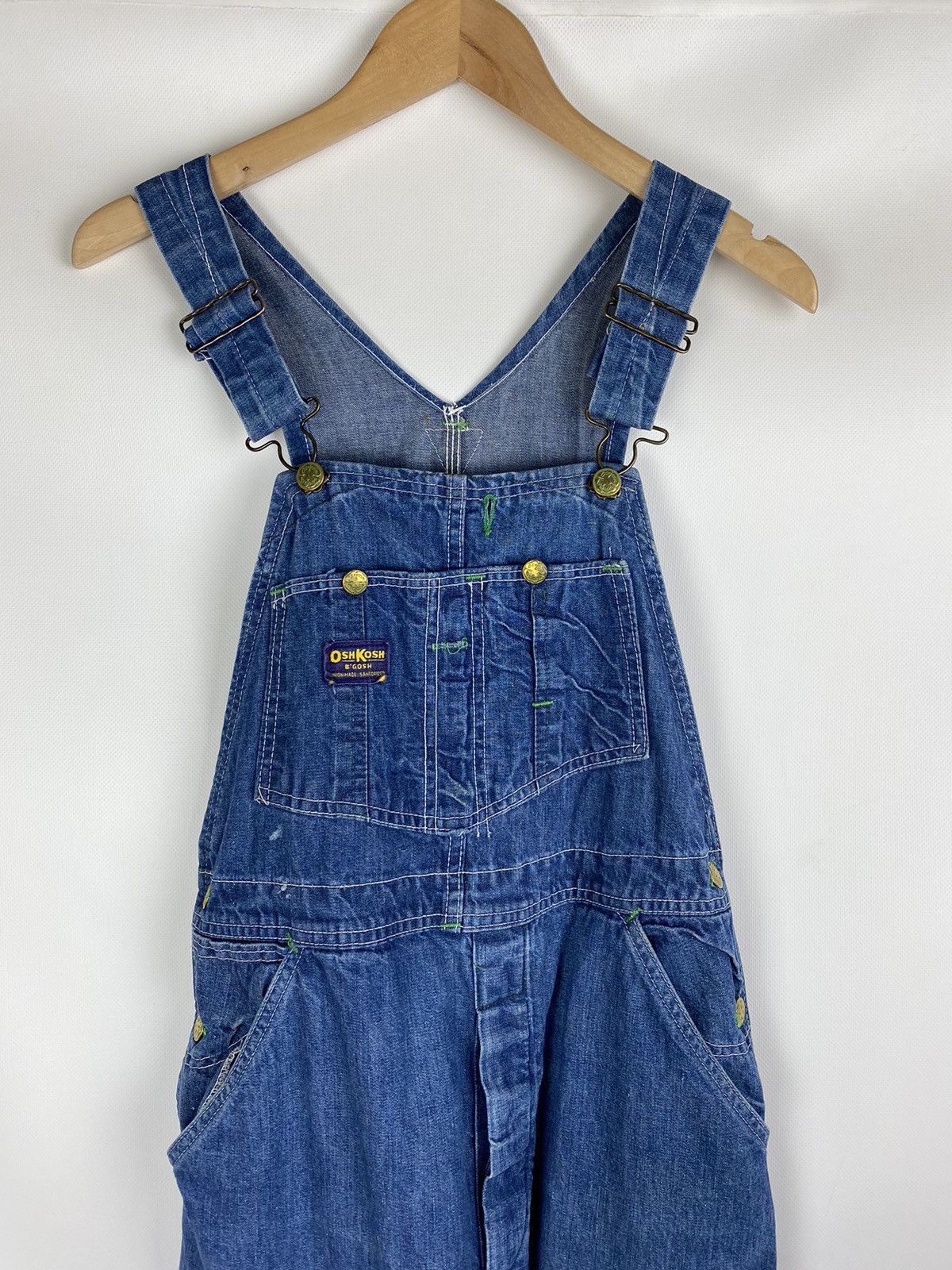 Oshkosh × Vintage OshKosh B’gosh Vintage men’s workwear denim bib overall Size US 32 / EU 48 - 2 Thumbnail