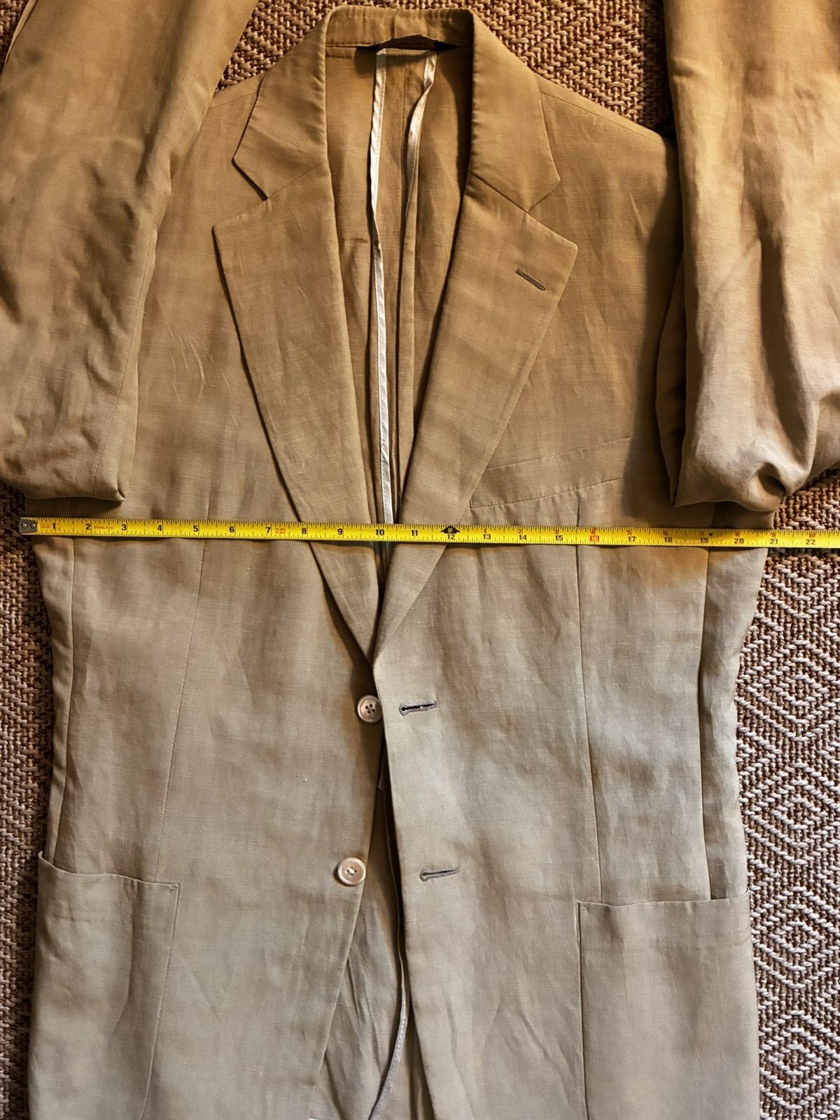 Paul Stuart Paul Stuart III Unstructured Sport Coat – 39 Semi Tall/Long Size 40R - 7 Thumbnail