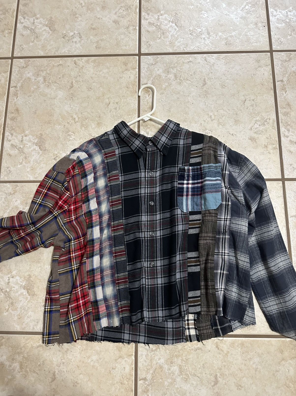 Vintage Reworked Flannel Size US L / EU 52-54 / 3 - 1 Thumbnail