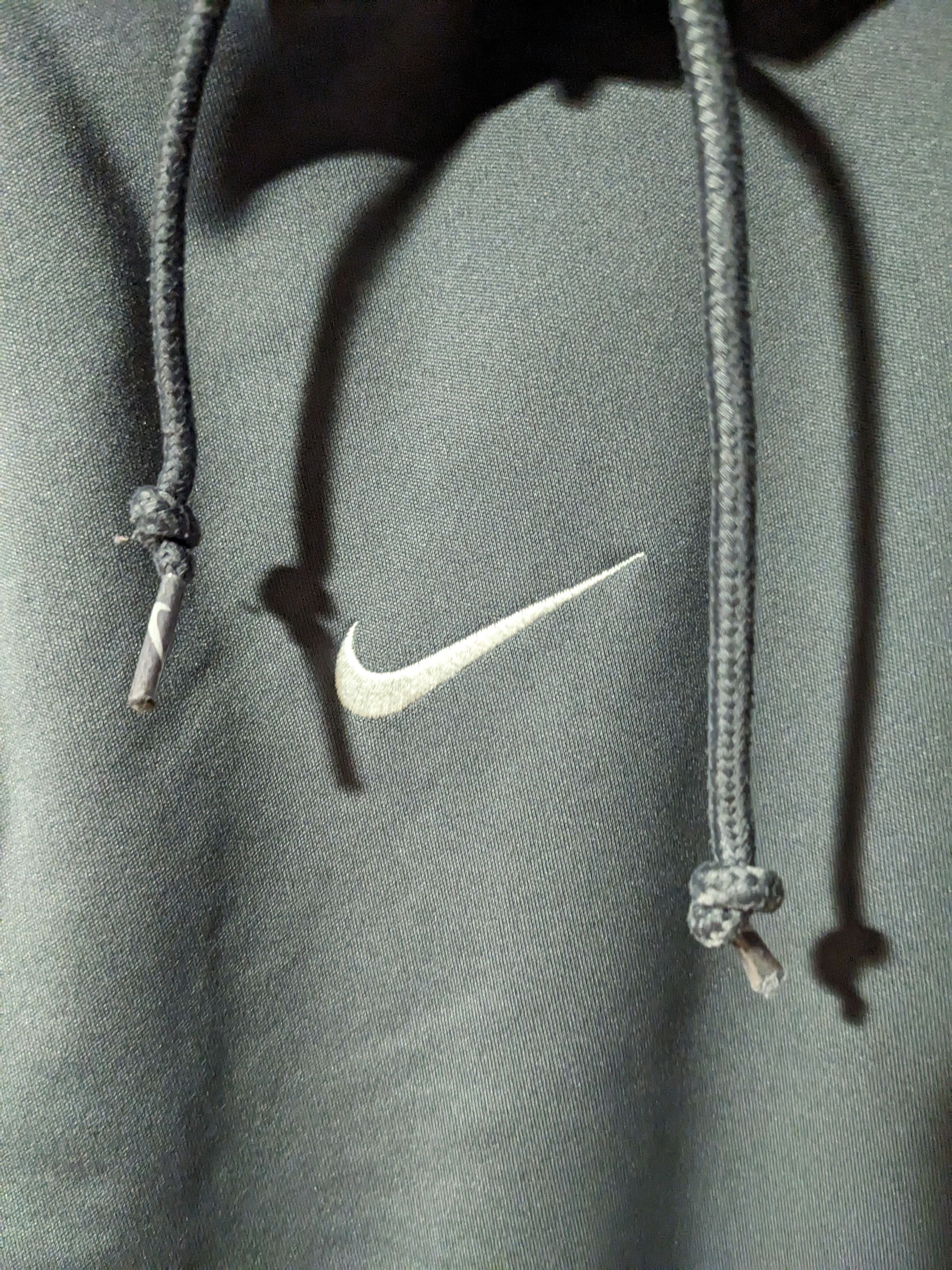 Nike × Vintage Vintage 2010's Nike Center Swoosh Thermal Fit Large Hoodie Size US L / EU 52-54 / 3 - 2 Thumbnail