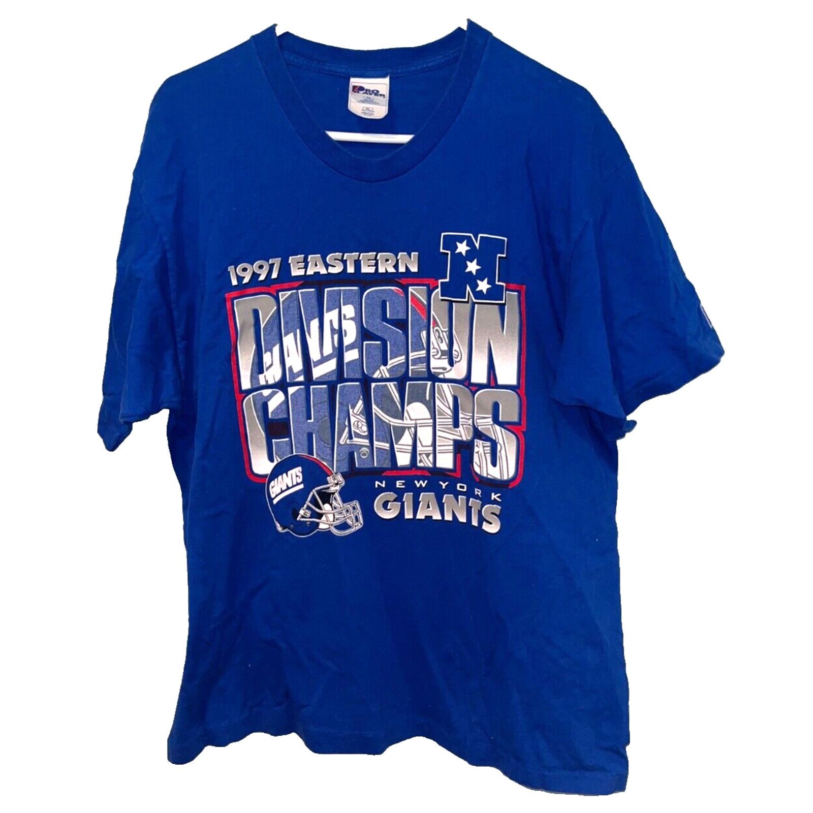 Pro Player New York Giants NFL 1997 Division Champs T XL Pro Player Size US XL / EU 56 / 4 - 6 Thumbnail