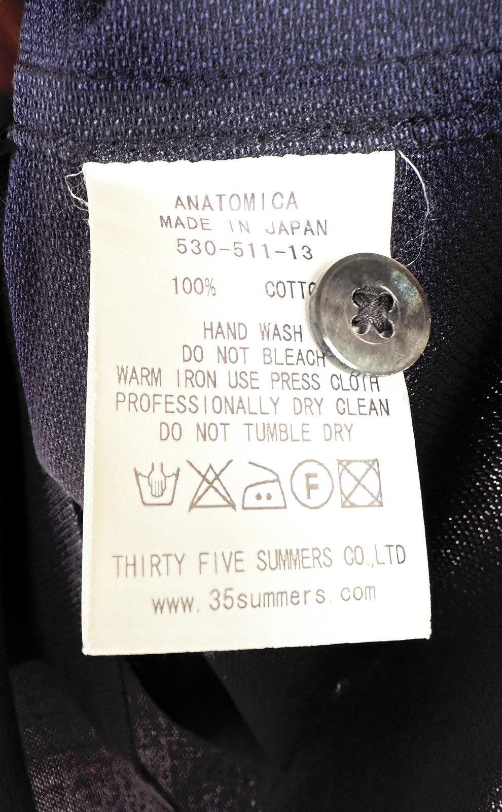 ANATOMICA Made in Japan camp collar shirt Size US S / EU 44-46 / 1 - 6 Thumbnail