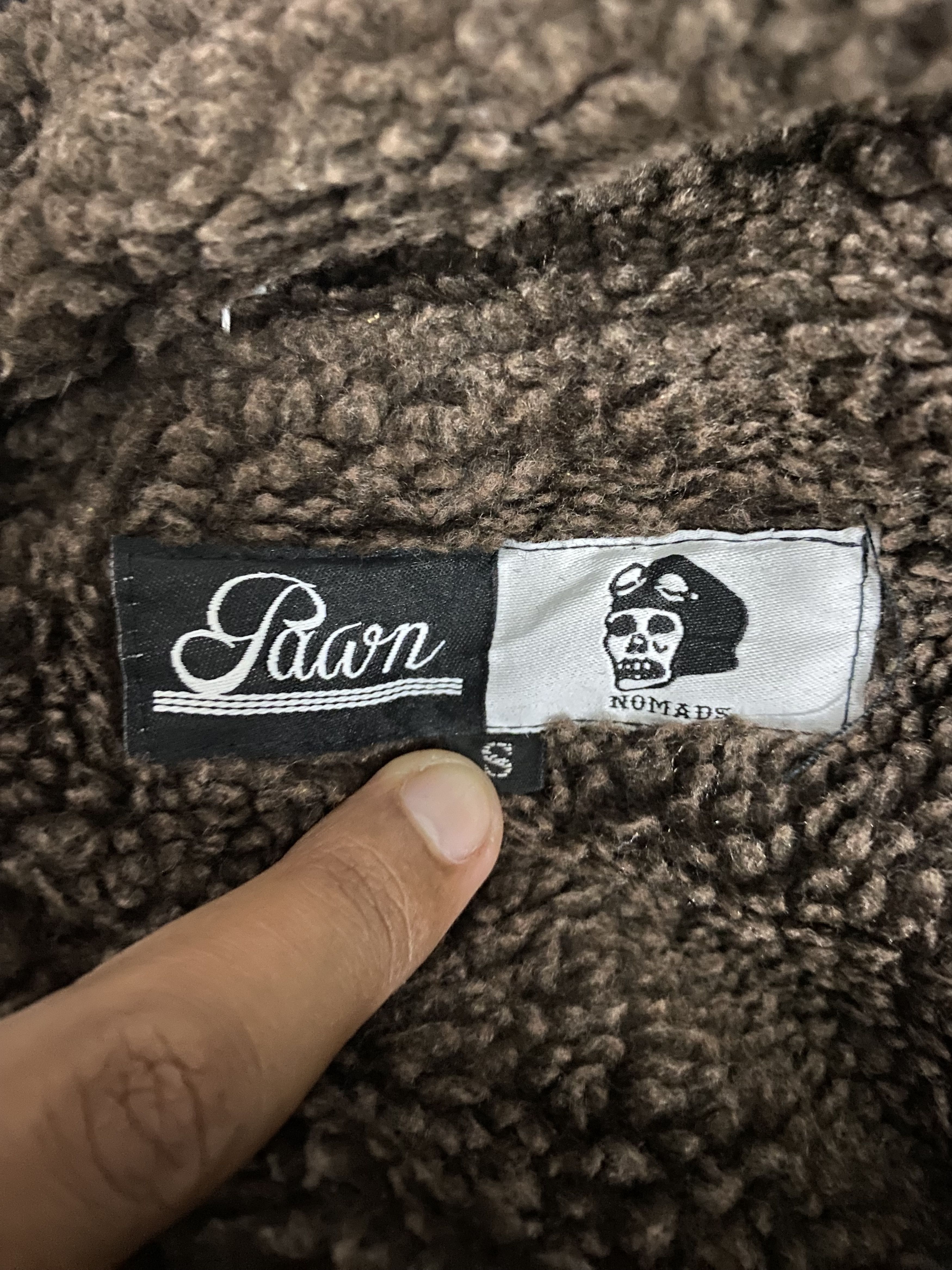14th Addiction Vintage Pawn Nomads Punk Sherpa Comoflouge Light Jacket Size US S / EU 44-46 / 1 - 6 Thumbnail