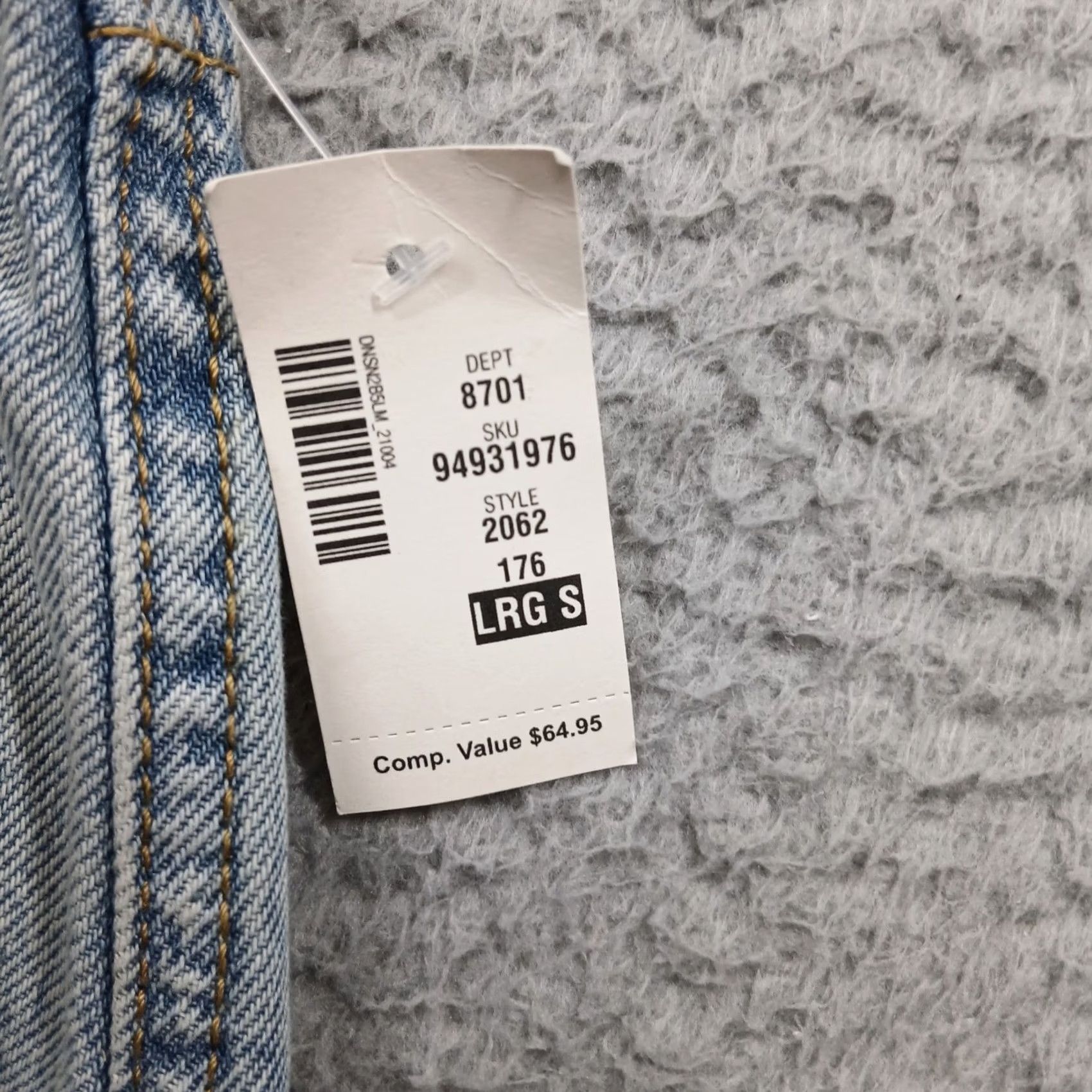 Aeropostale Aéropostale Cargo Jeans Women's L Short Light Wash Rigid Denim Pockets Low Rise Hip Hop Logo EUC Size 24" / US 00 / IT 34 - 6 Thumbnail