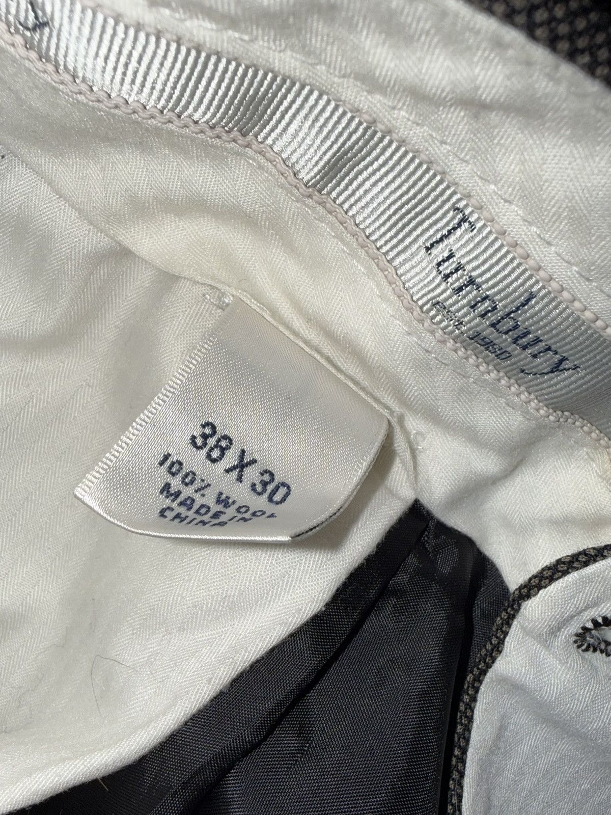 Turnbury Turnbury Vintage Pleated Trouser Dress Pant 38x30 Grey Size US 38 / EU 54 - 3 Thumbnail