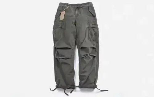 Jean 20SS Indigo Union Japan Olive Washed Jungle Worker Pants Size US 33 - 1 Thumbnail