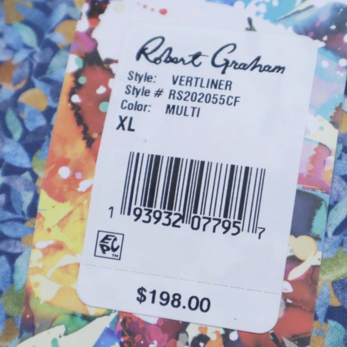 Robert Graham Robert Graham Vertliner SS All Over Print Button Up Shirt Men's XL Shirt Size US XL / EU 56 / 4 - 7 Thumbnail