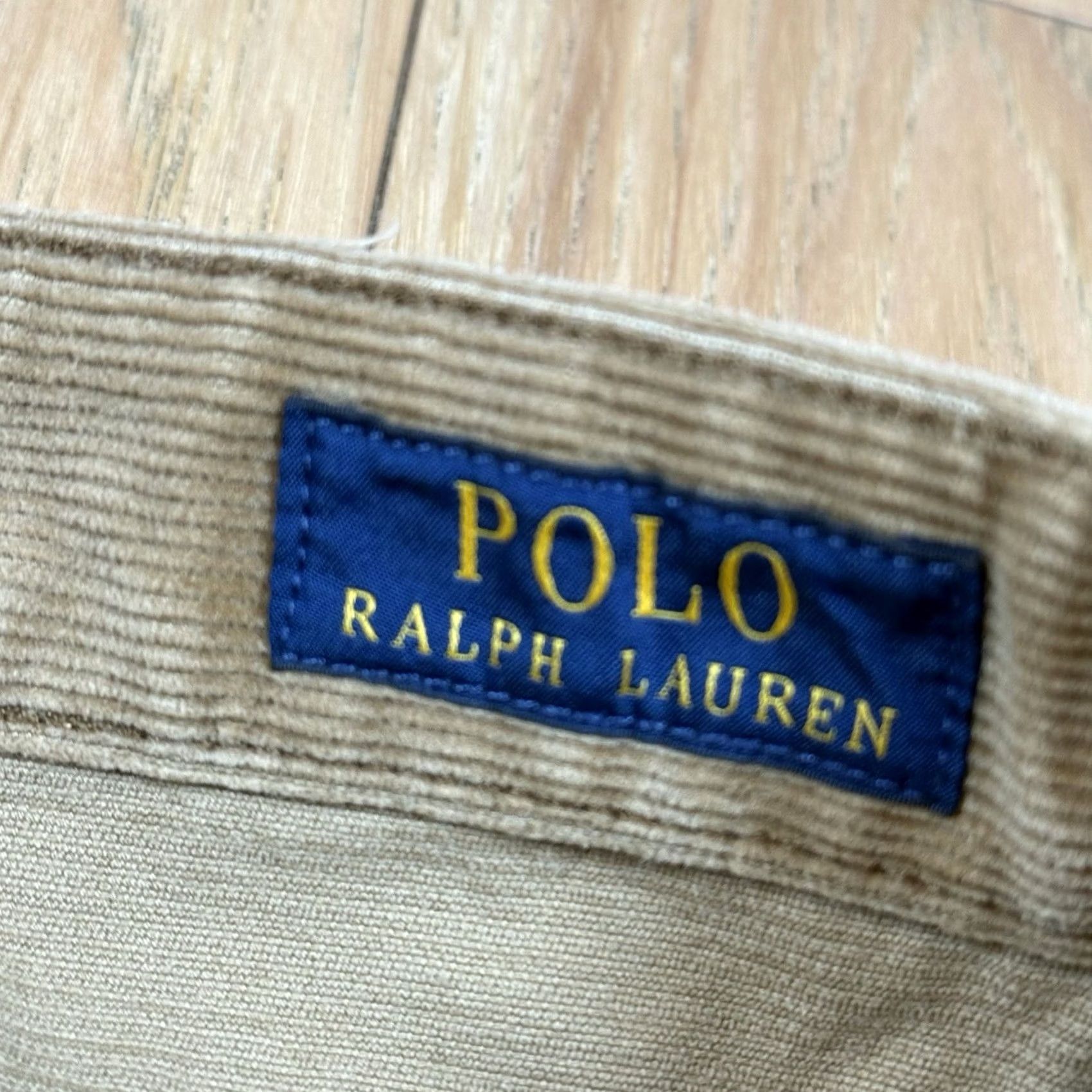 Polo Ralph Lauren Polo Ralph Lauren Corduroy Pants Slim Straight 35x31 Blue Mens Chino Pants Size US S / EU 44-46 / 1 - 3 Thumbnail