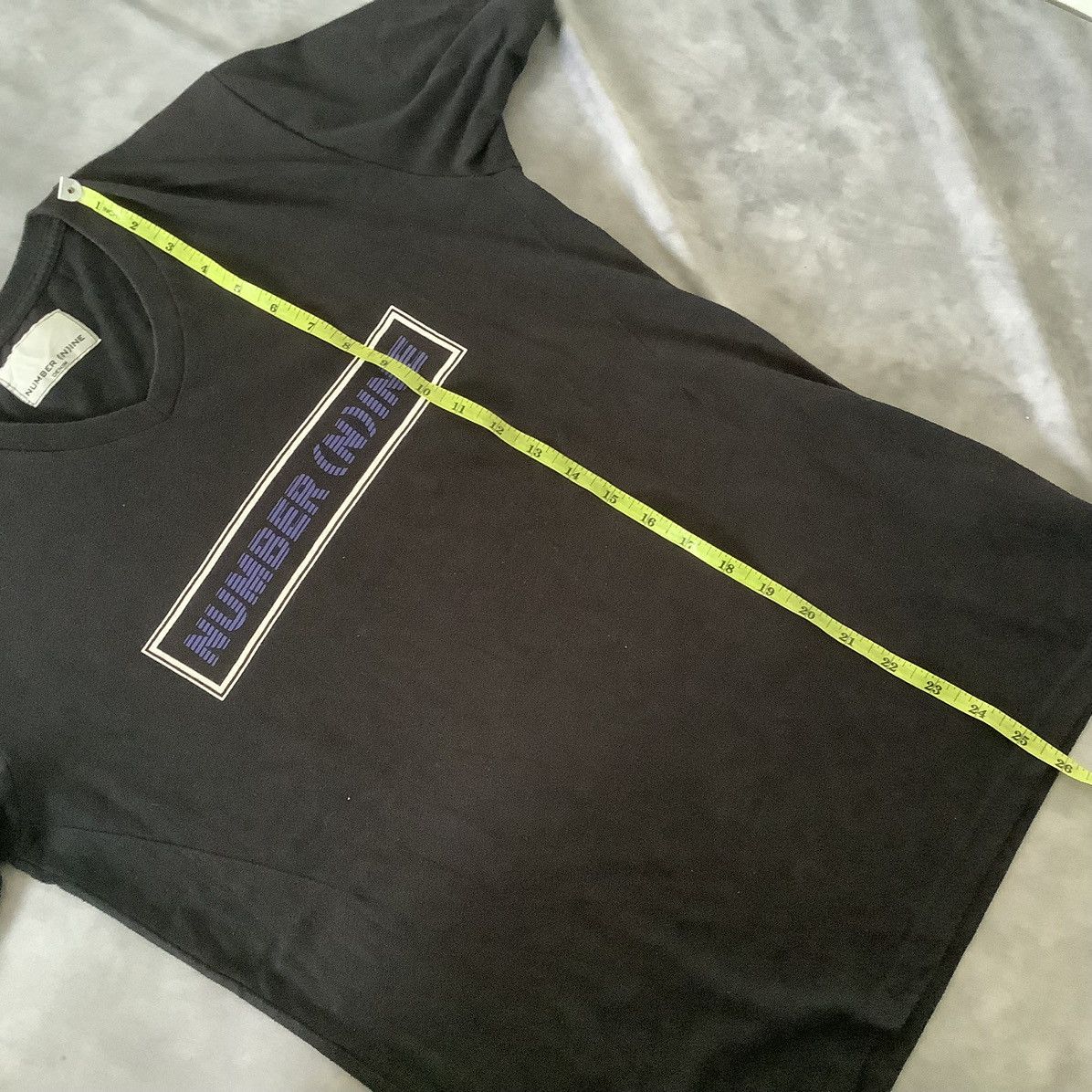 Number (N)ine Number (N)INE Logo Box Tee Size US M / EU 48-50 / 2 - 9 Thumbnail