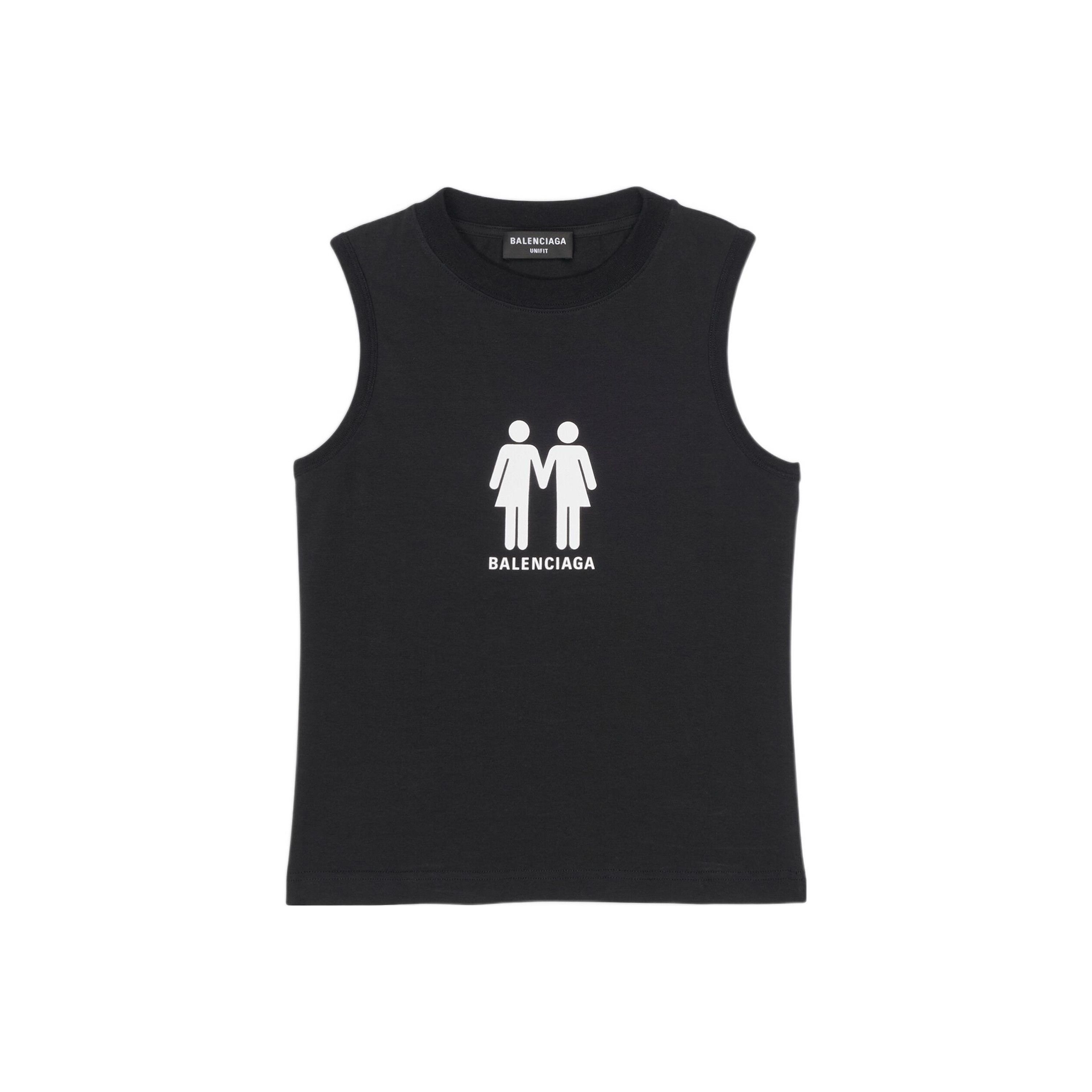 Balenciaga Balenciaga Pride Logo Tank Top Size S Size US S / EU 44-46 / 1 - 1 Thumbnail
