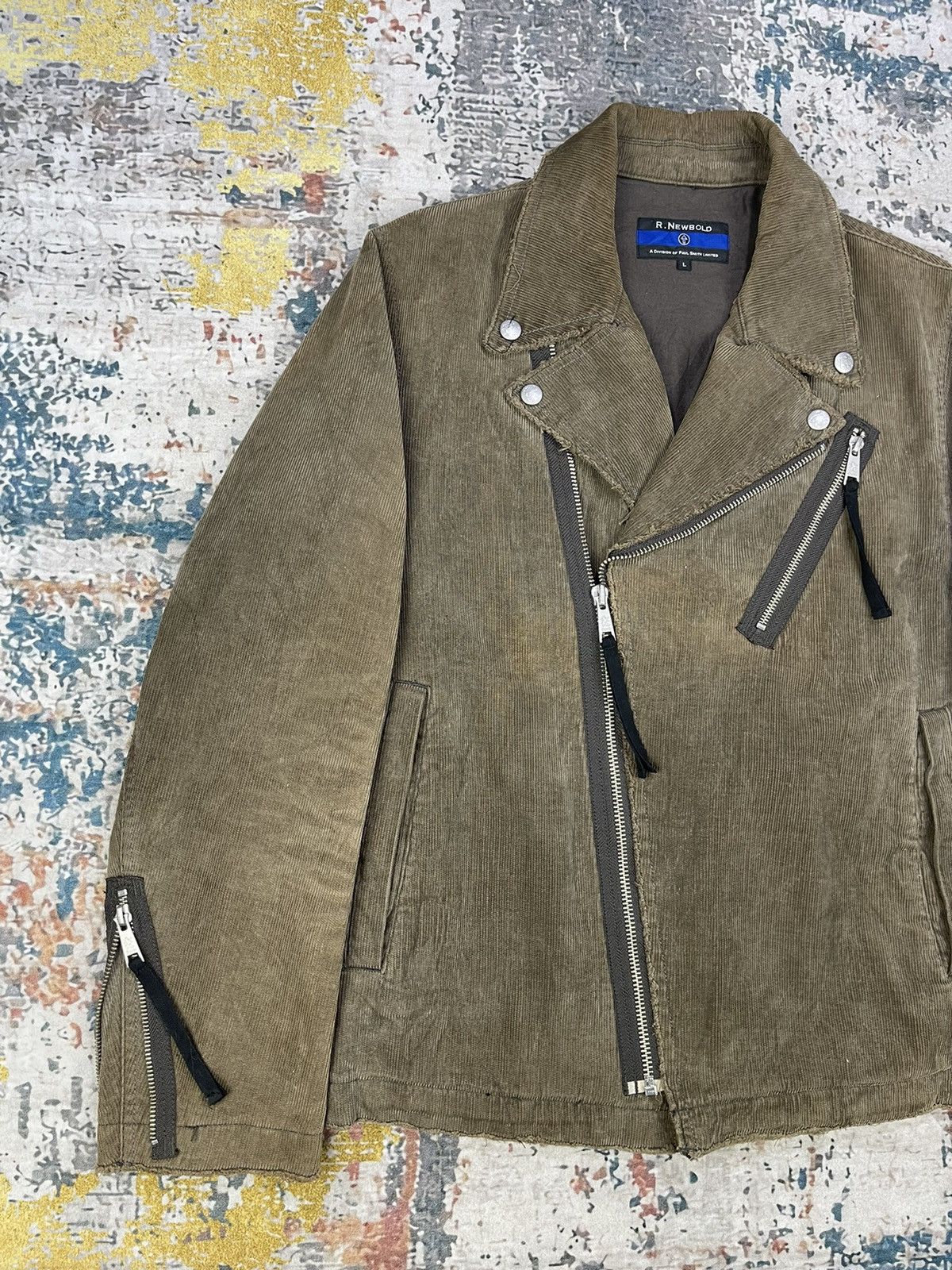 Paul Smith Seditioneries Punk Style R.Newbold Double Collar Corduroy Size US M / EU 48-50 / 2 - 2 Thumbnail