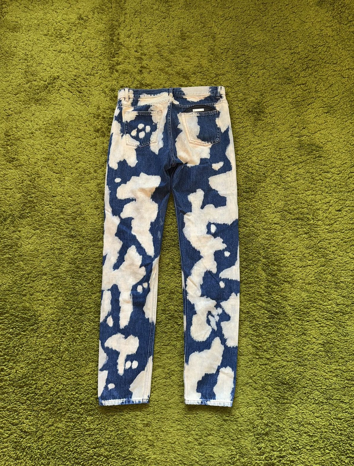 Bally × Designer Bally luxury tie dye jeans denim Size US 32 / EU 48 - 2 Thumbnail
