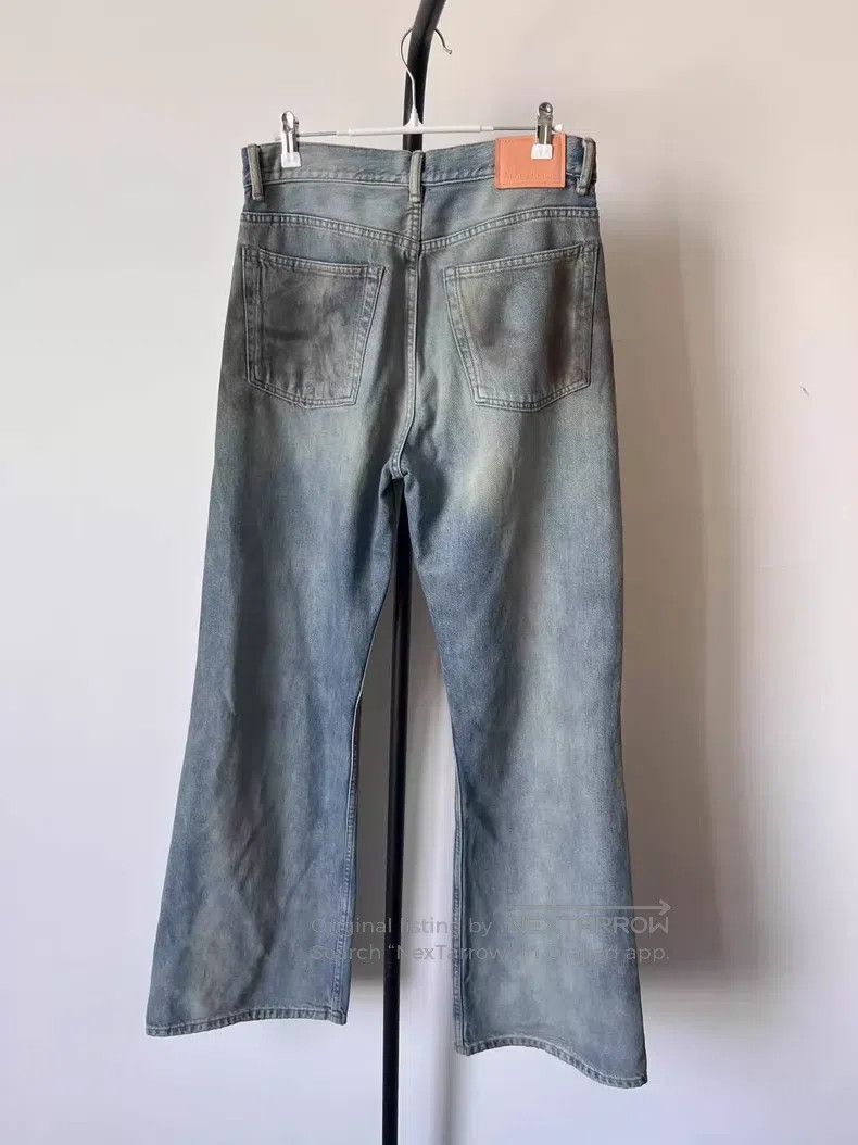 Acne Studios Acne Studios Denim Series Dirty Mud-Dyed Wasteland Destruc Size US 27 - 2 Thumbnail