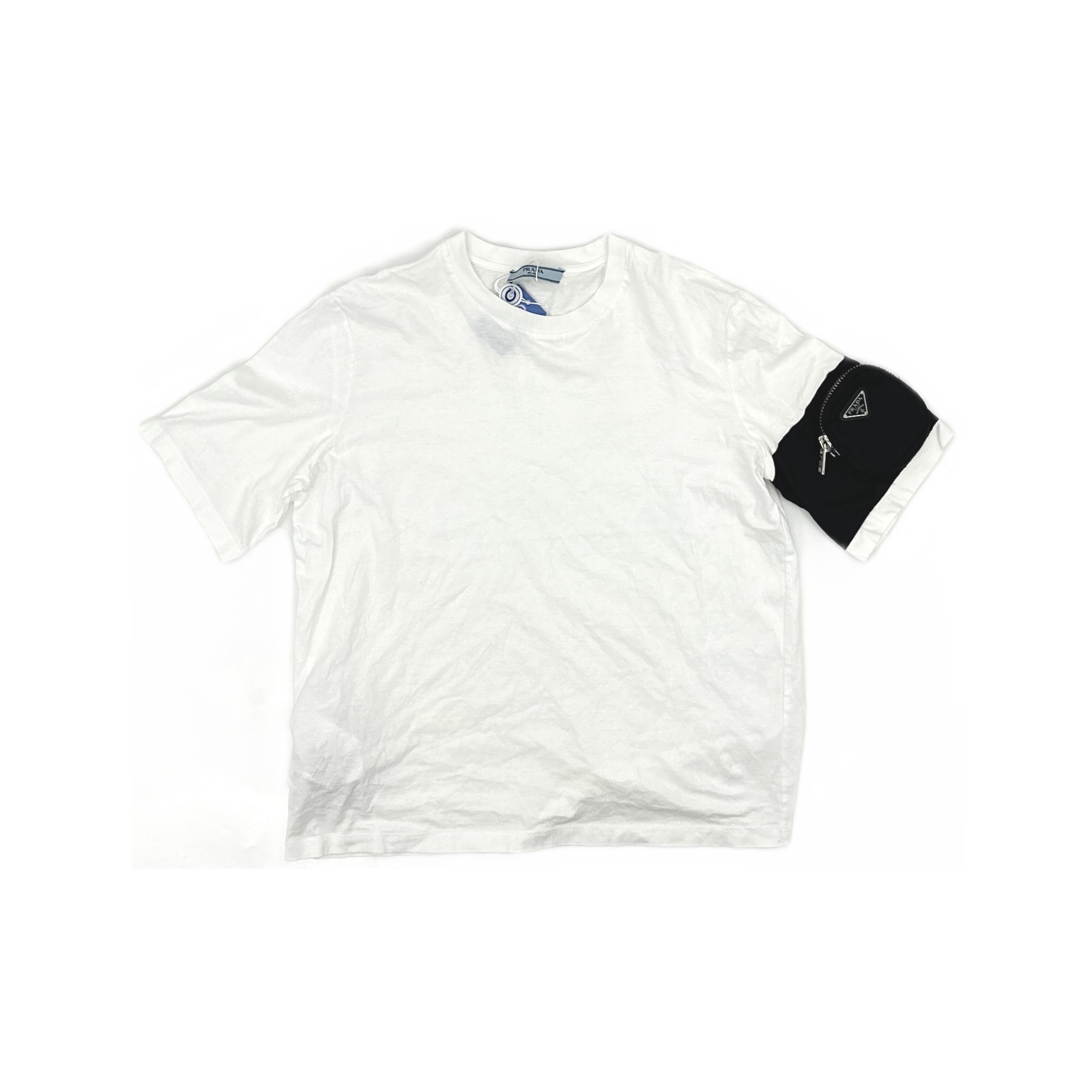 Prada Prada Zip Pocket Short Sleeve T-Shirt Size S Size US S / EU 44-46 / 1 - 1 Thumbnail
