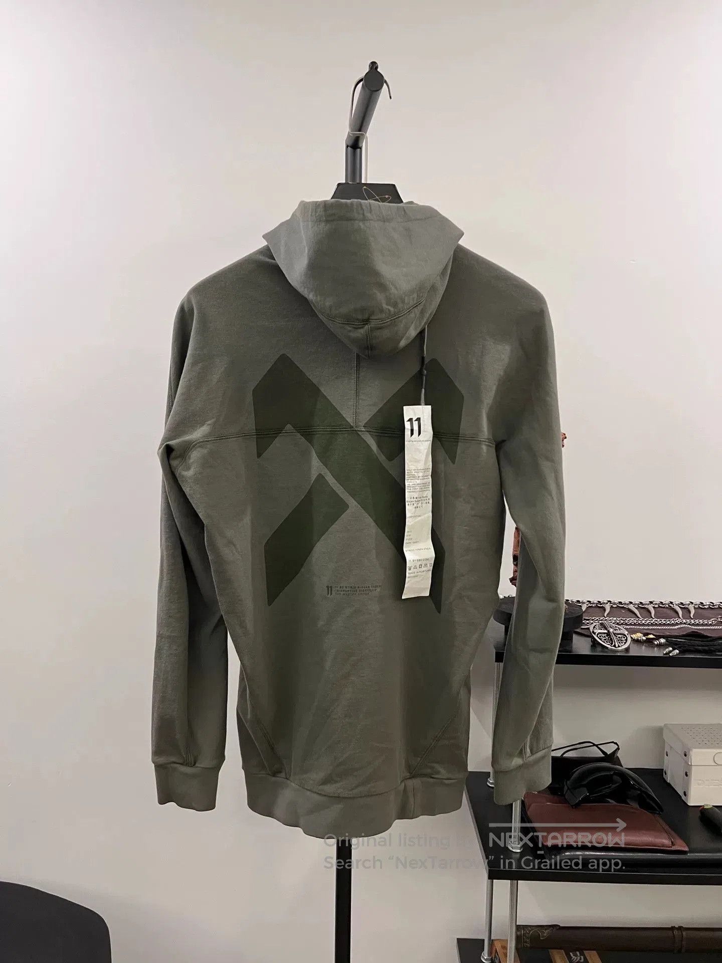 11 By Boris Bidjan Saberi Boris Bidjan Saberi 11by BBS Printed Hoodie. Size US M / EU 48-50 / 2 - 1 Thumbnail