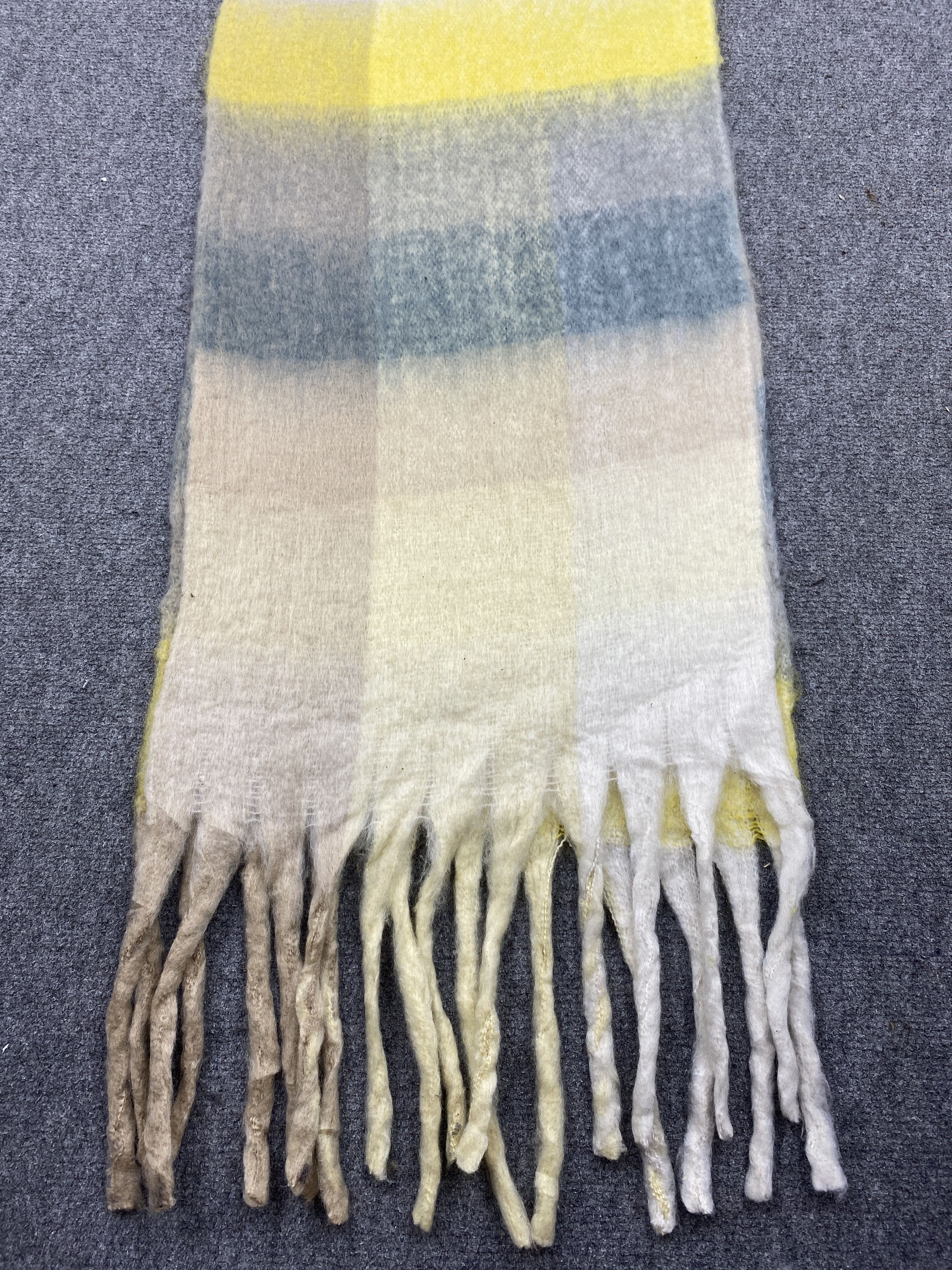 Other × Vintage Chico Cashmere Scarf / Muffler / Neckwear SC0191 Size ONE SIZE - 8 Thumbnail