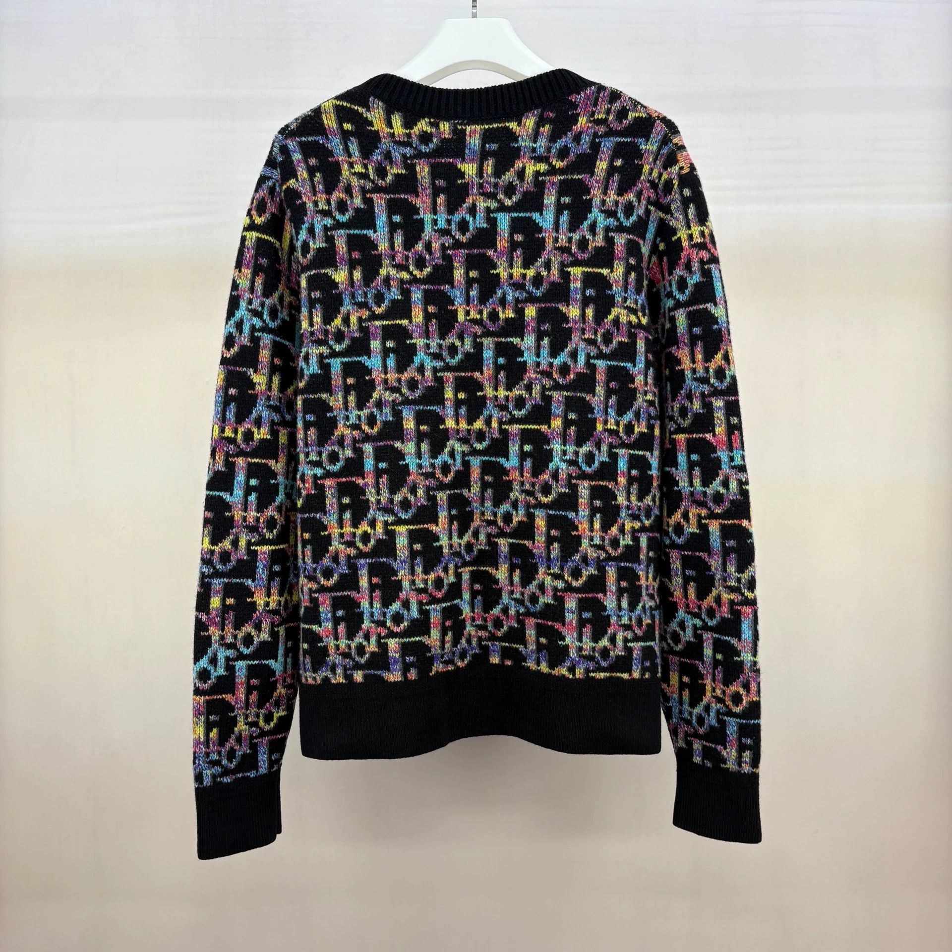 Dior Dior Rainbow All Over Print Logo Sweater M new with tags Size M / US 6-8 / IT 42-44 - 2 Thumbnail