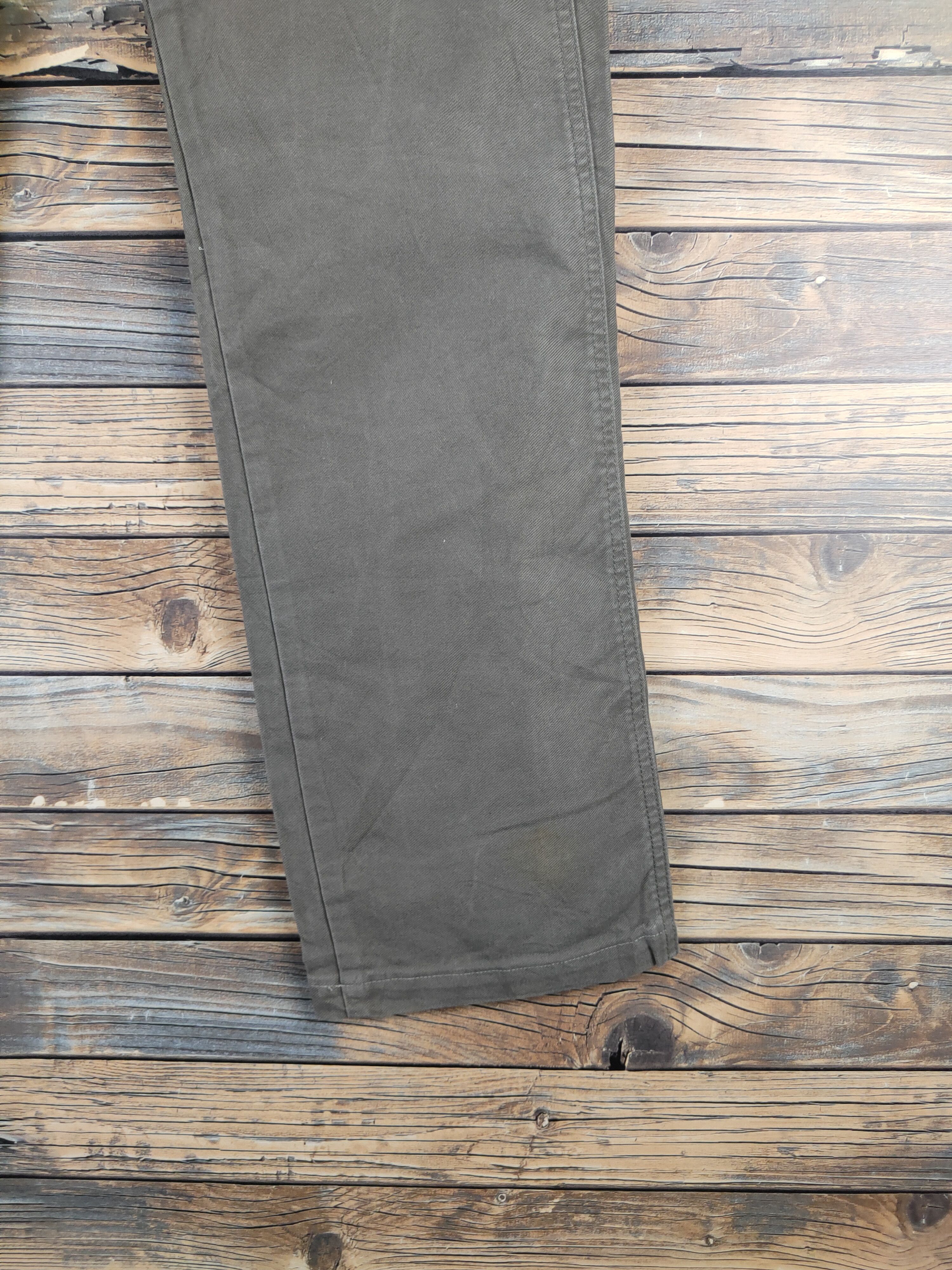 Vintage DL Petit Bonheur Inattendu Army Green Cargo Pants #2439 Size US 31 - 6 Thumbnail