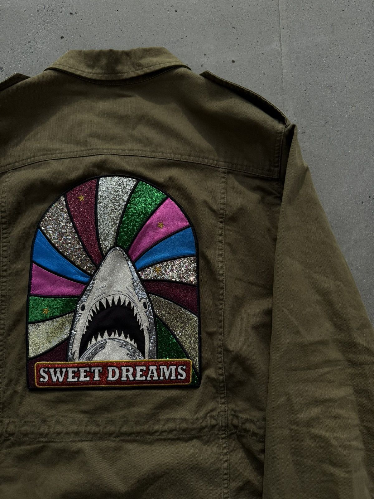 Hedi Slimane × Saint Laurent Paris × Yves Saint Laurent HEDI SLIMANE Saint Laurent sweet dreams SLP Military Jacket Size US L / EU 52-54 / 3 - 1 Thumbnail