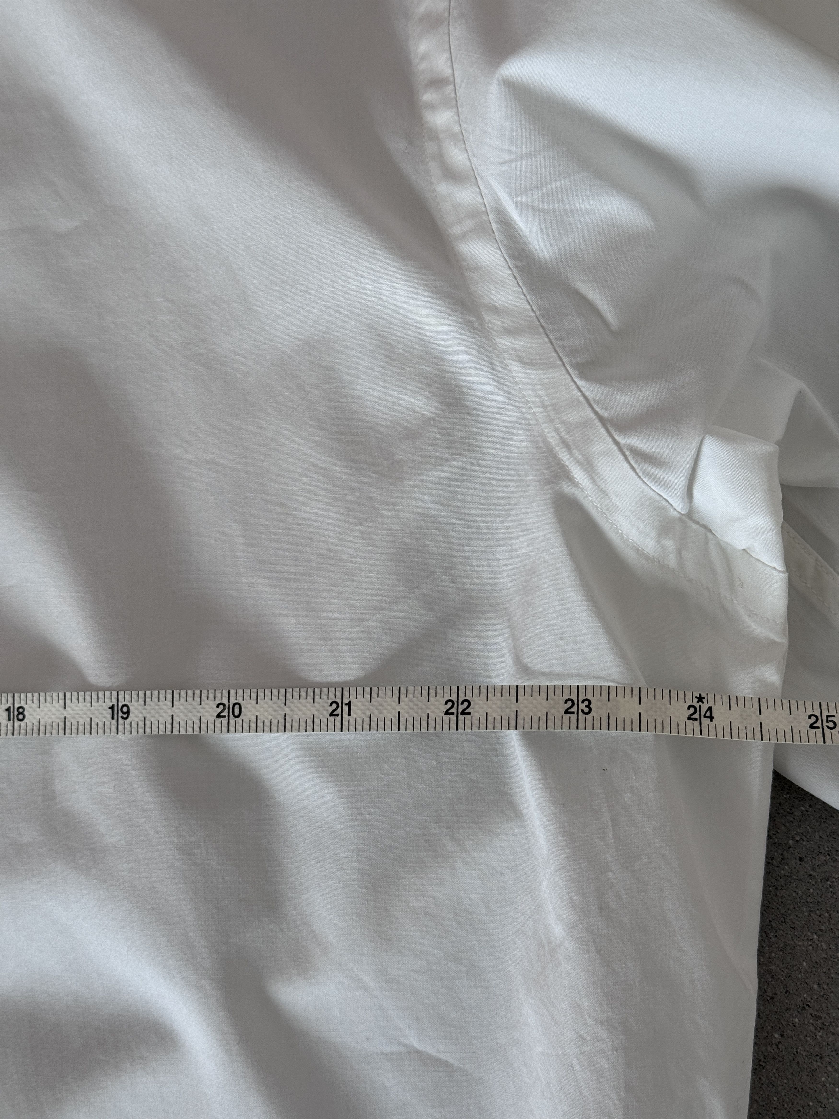 Hickey Freeman HICKEY FREEMAN - Ivory classic LS shirt Size US XL / EU 56 / 4 - 6 Thumbnail