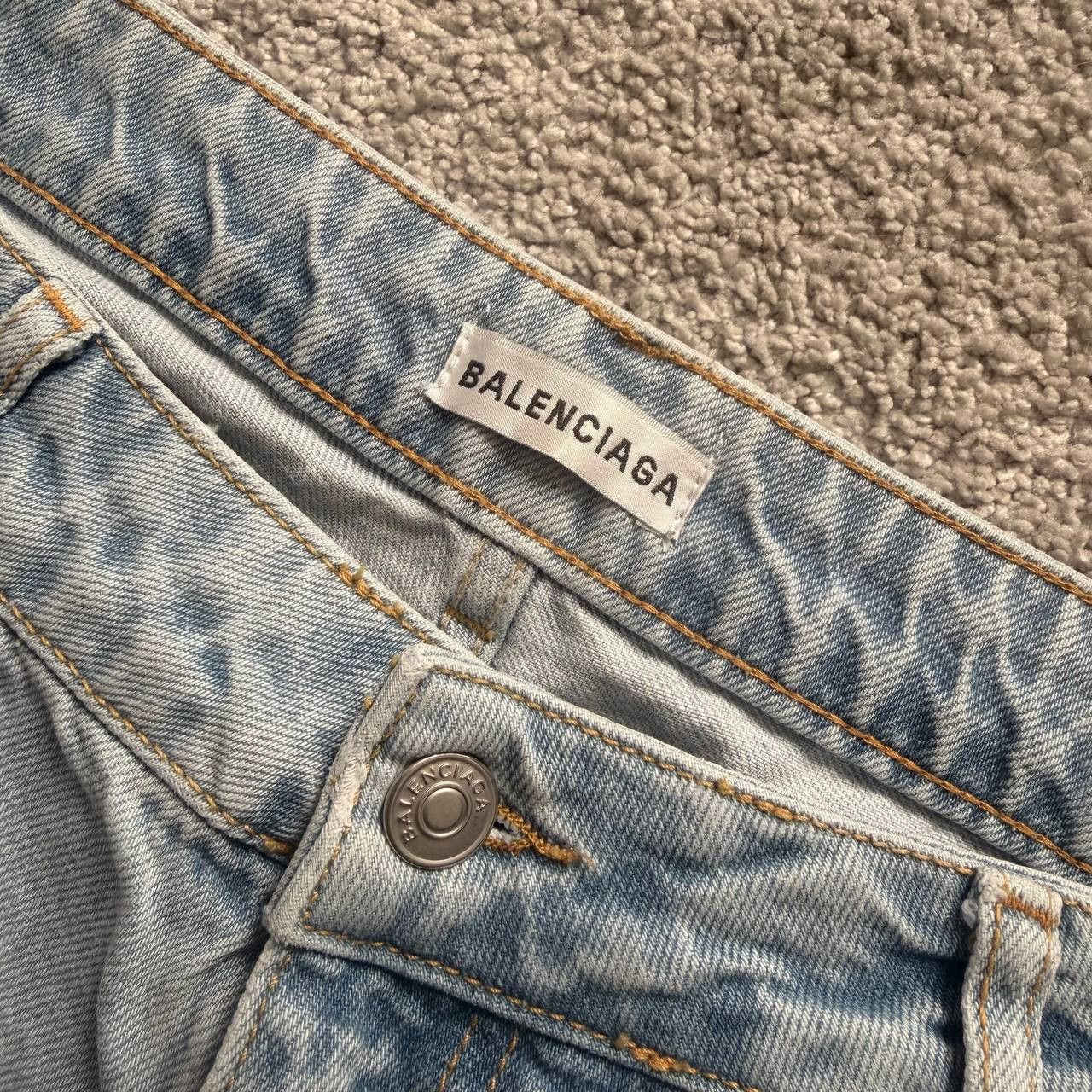 Balenciaga Balenciaga denim pants jeans vintage Size US 31 - 4 Thumbnail