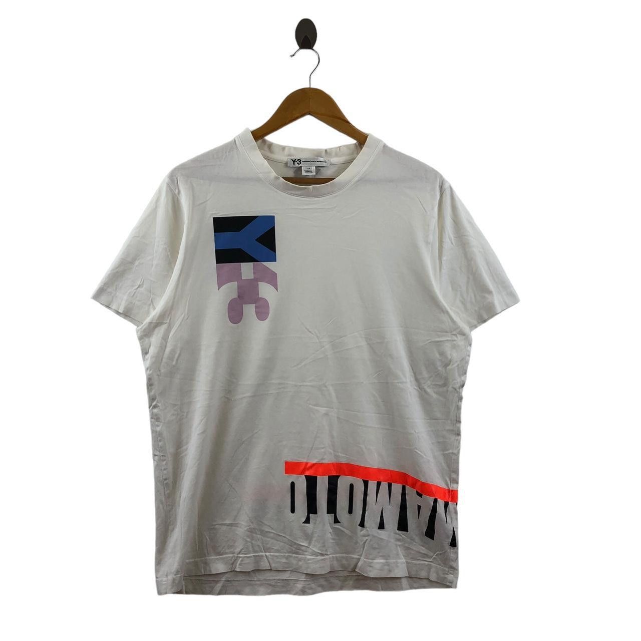 Yohji Yamamoto YOHJI YAMAMOTO Y3 x ADIDAS Collaboration Tee Shirt Top Size US L / EU 52-54 / 3 - 1 Thumbnail