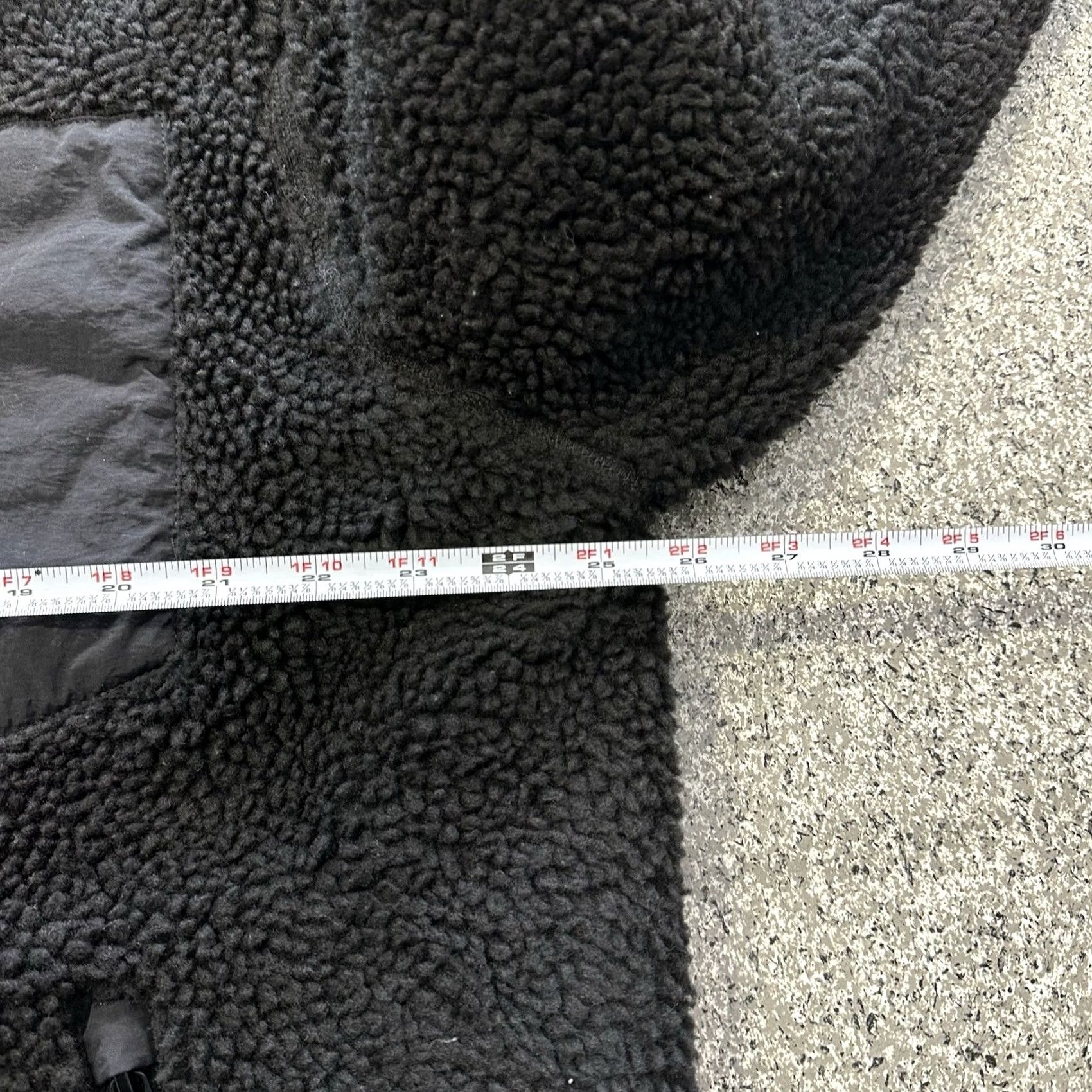 Levi's Levi's Jacket Mens XL Black All Over Sherpa Fleece Quilted Lined Mock Neck Jacket Size US XL / EU 56 / 4 - 4 Thumbnail
