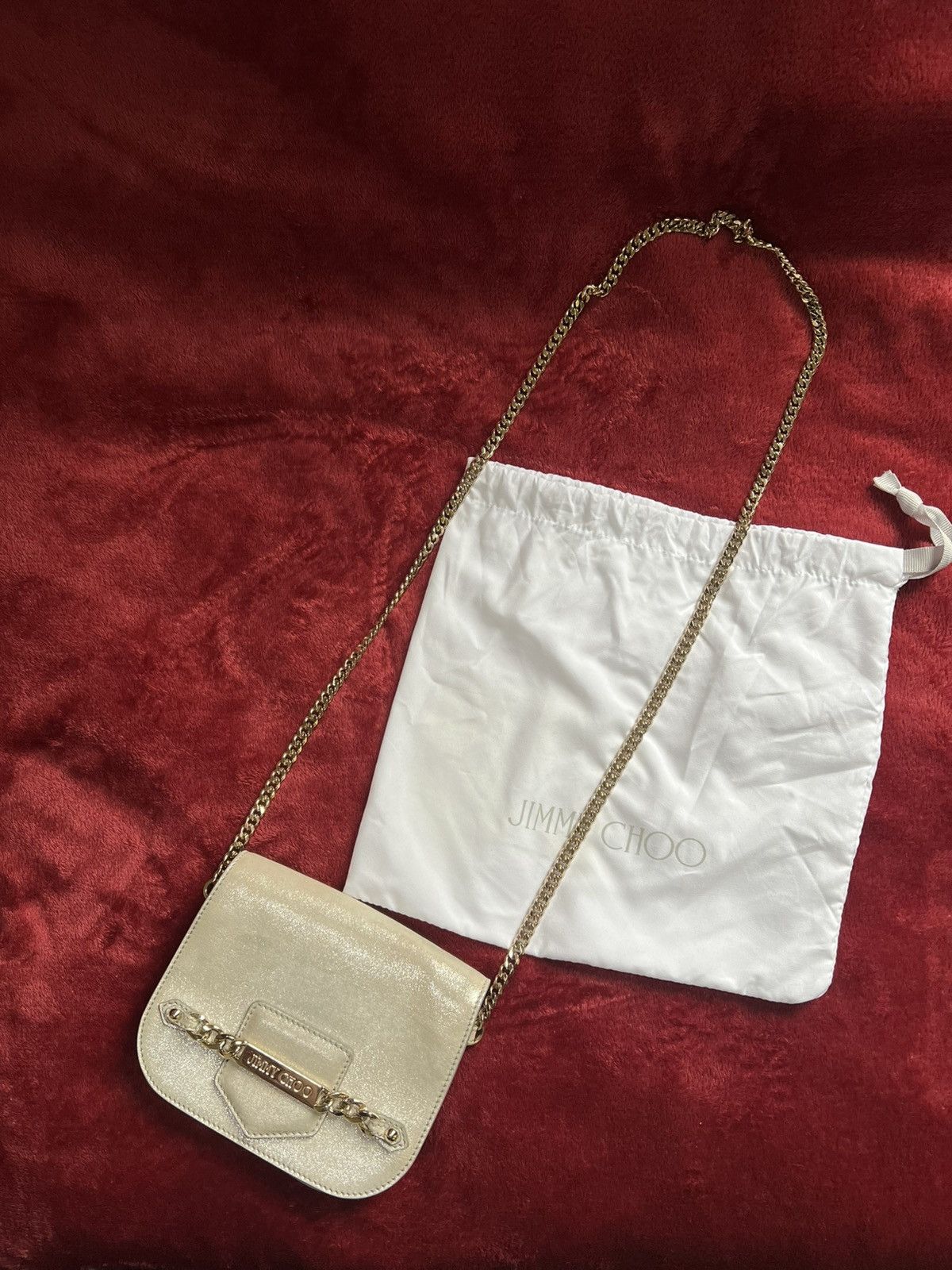 Jimmy Choo Jimmy Choo Glitter Mini Crossbody Bag Size ONE SIZE - 9 Thumbnail