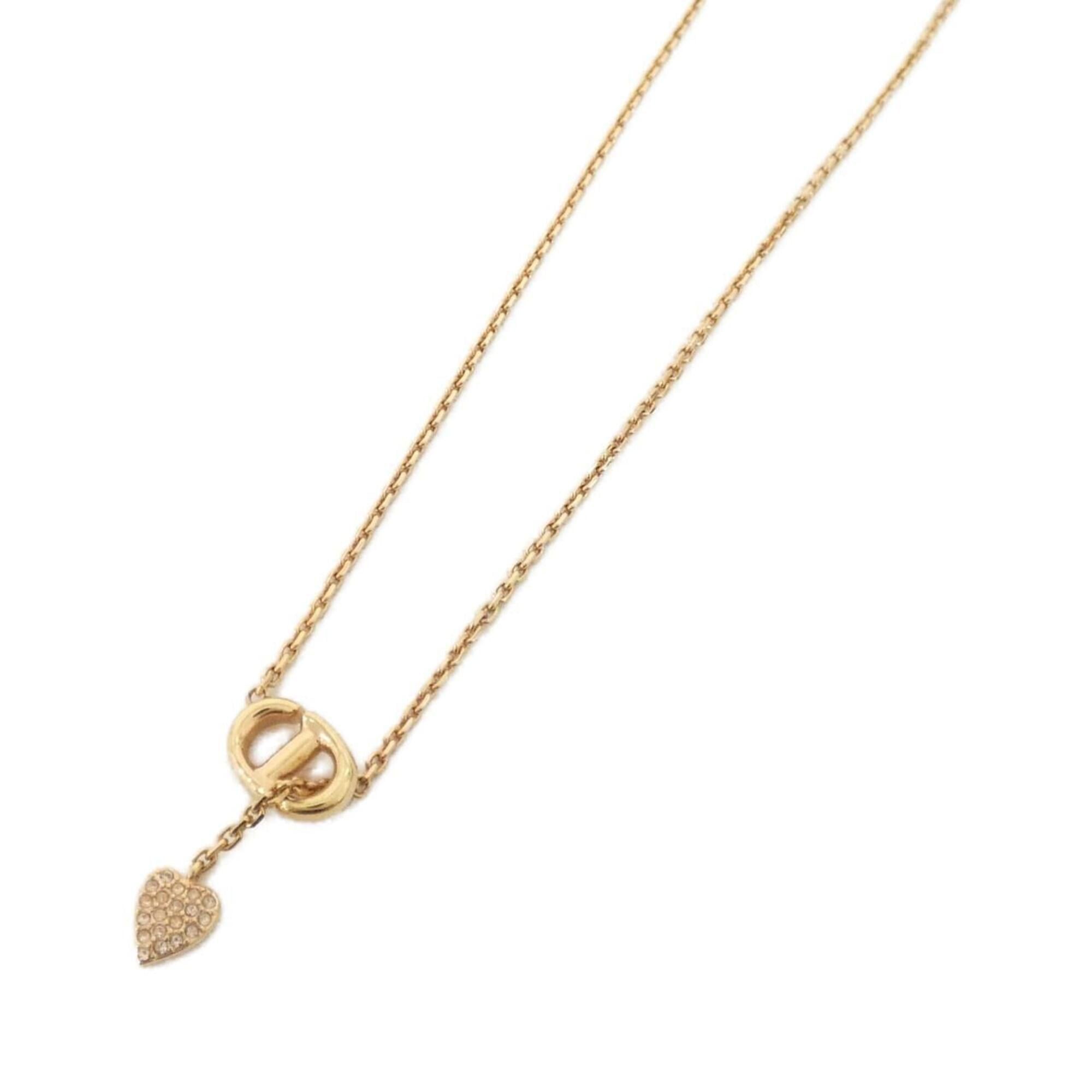 Dior Christian Dior CD Navy N3118WOMCY Necklace Size ONE SIZE - 1 Thumbnail