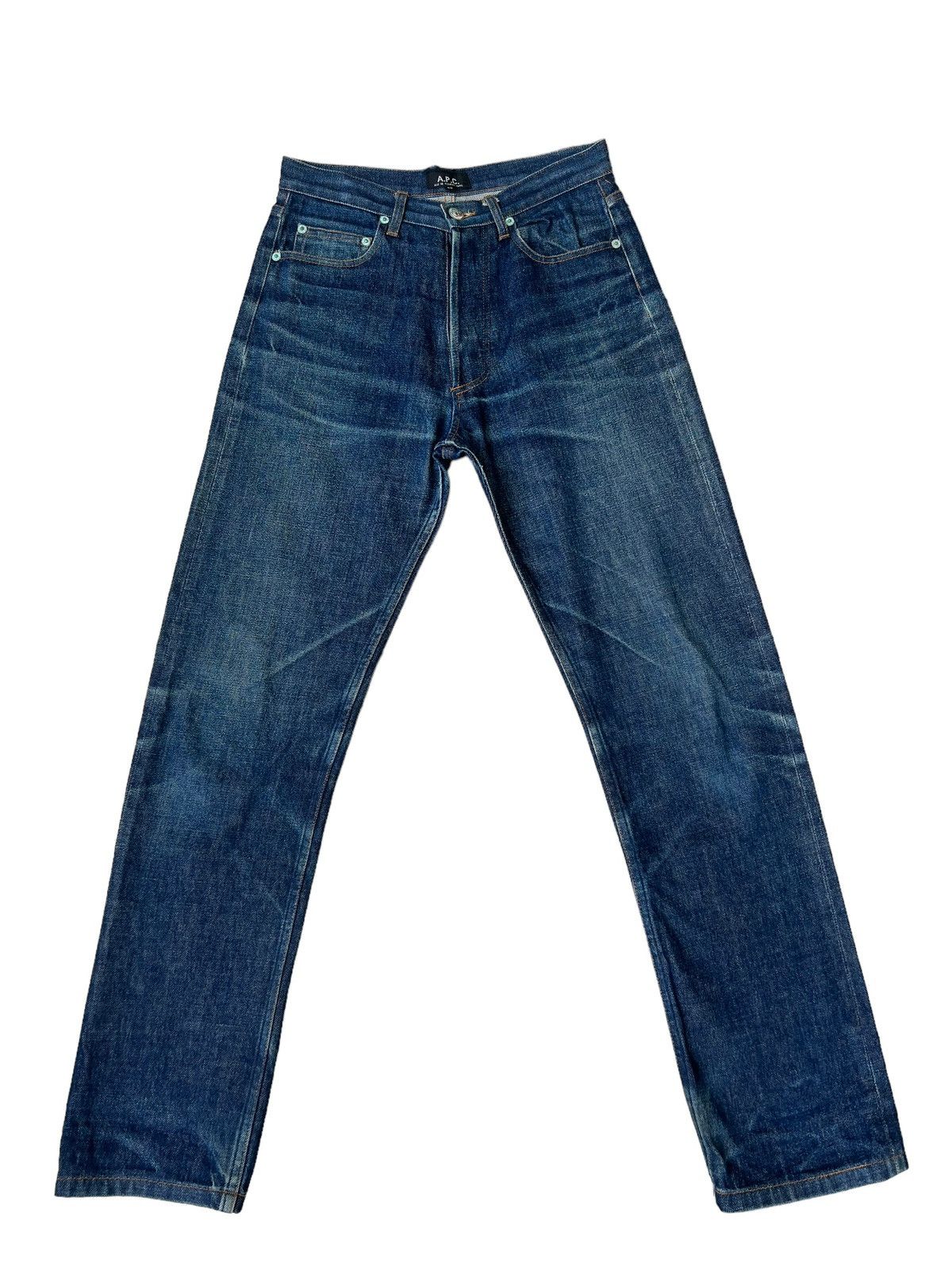 A.P.C. Vintage A.P.C. Aged Faded Denim Selvedge Jeans Regular Size US 28 / EU 44 - 1 Thumbnail