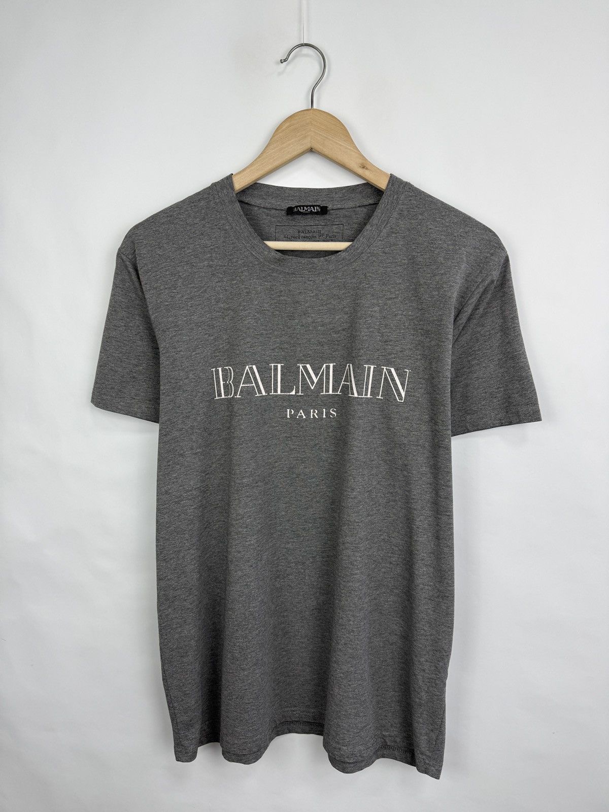 Balmain 🇫🇷 Balmain Paris Luxury Classic T-Shirt Rare Retro Hype Y2K Size US L / EU 52-54 / 3 - 2 Thumbnail
