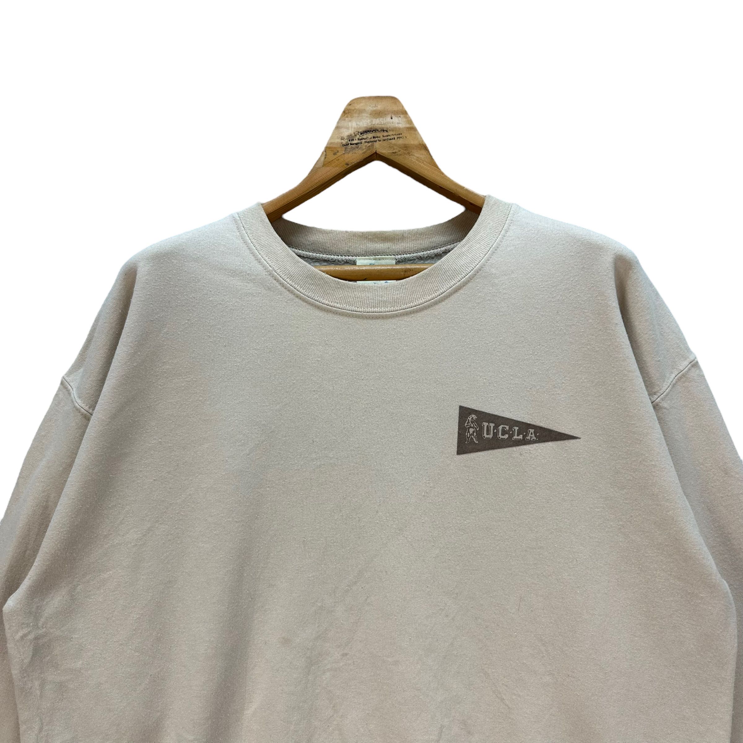 Vintage UCLA 100TH BY NAUGHTY DOG FLAG LOGO SWEATSHIRT #8453-010 Size US L / EU 52-54 / 3 - 2 Thumbnail