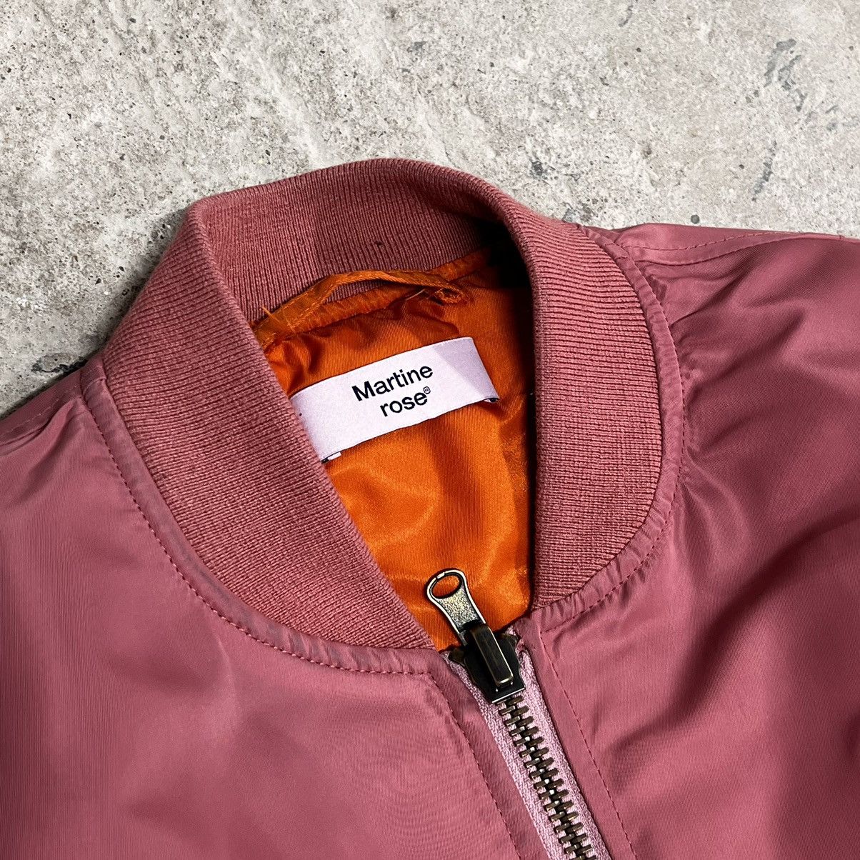 Martine Rose Pink Bomber Jacket