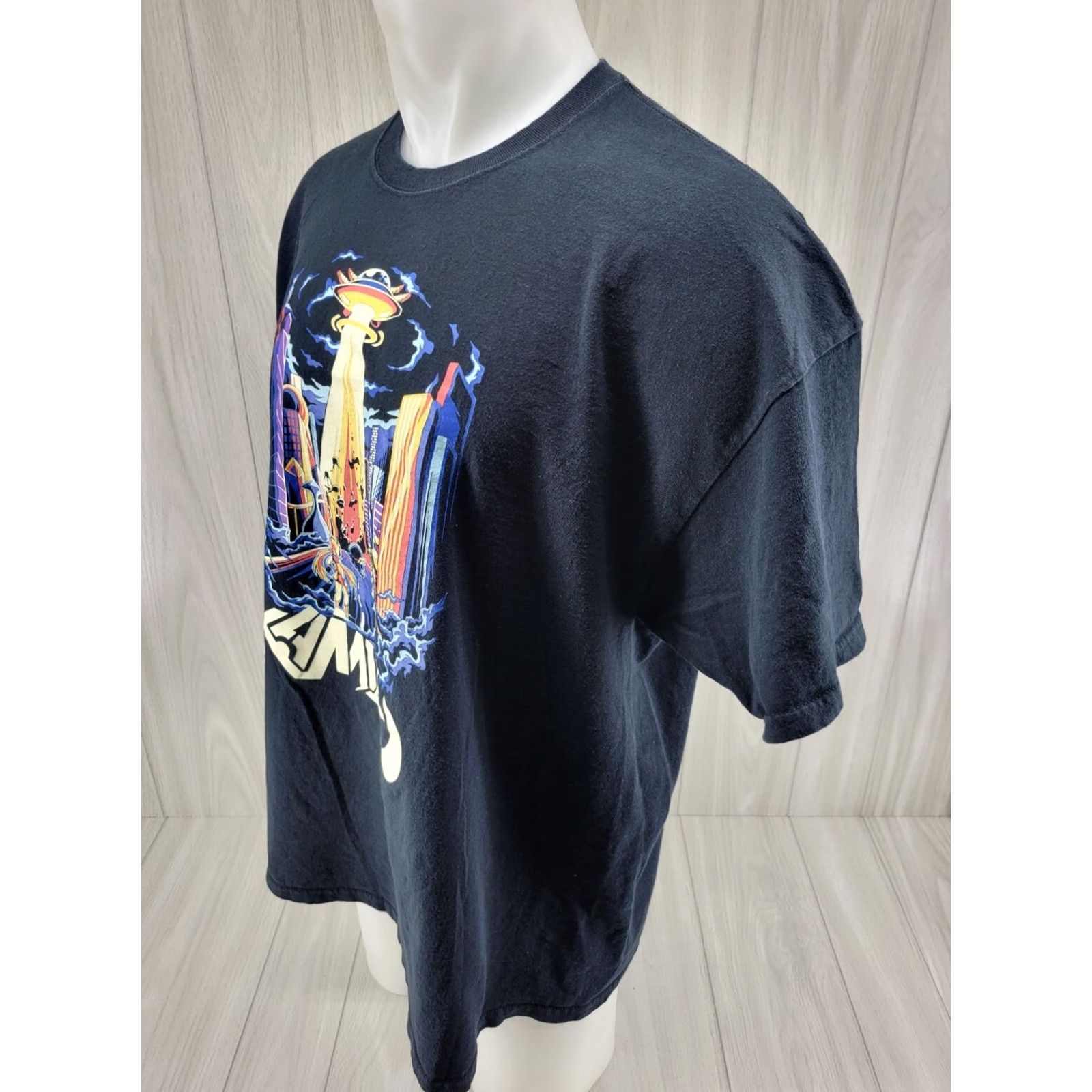 Gildan VINTAGE Kami Con Birmingham Alabama Anime Graphic T-Shirt Sz 2XL Size US XXL / EU 58 / 5 - 4 Thumbnail
